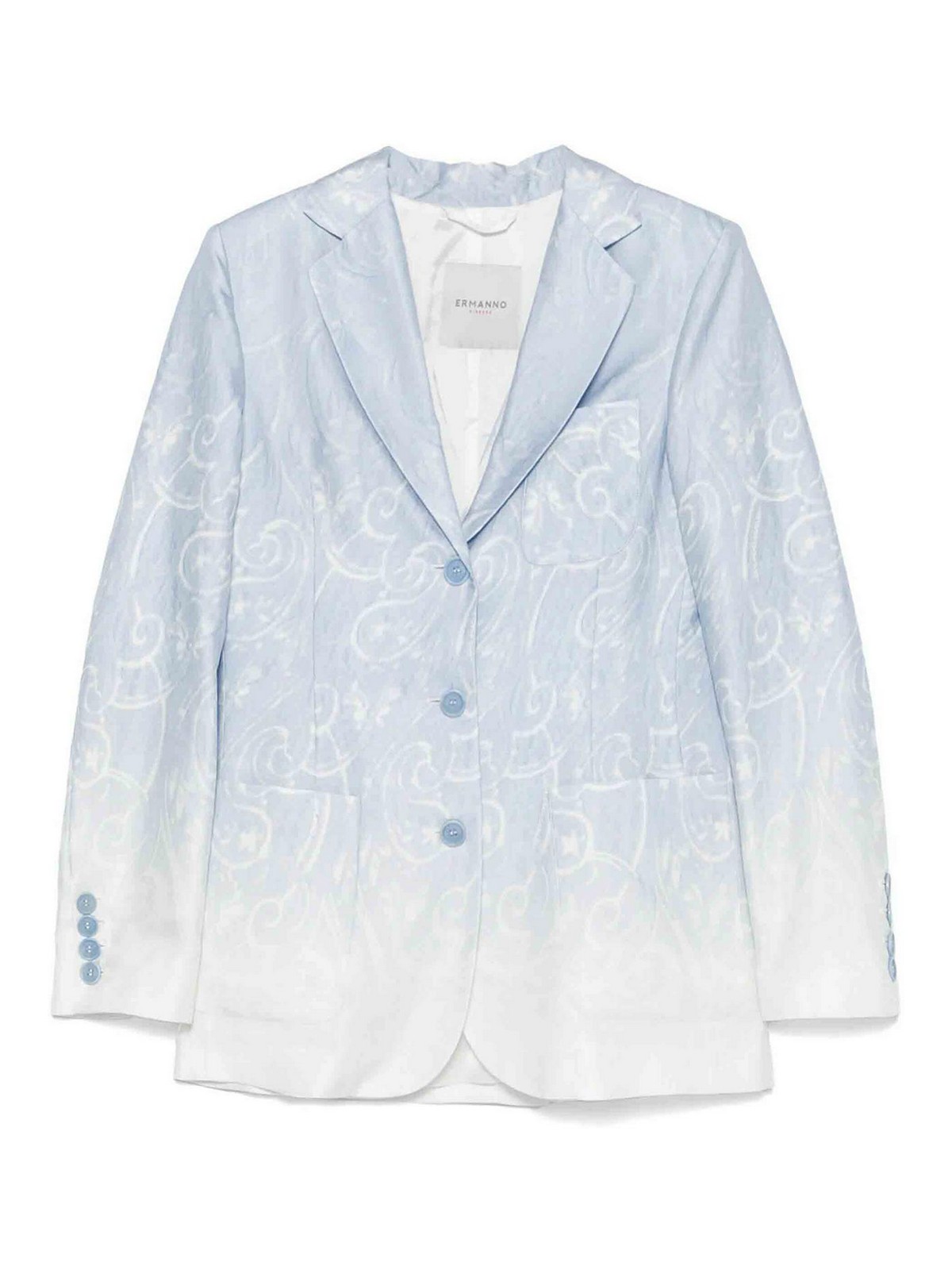 Ermanno Firenze Jacket In Blue