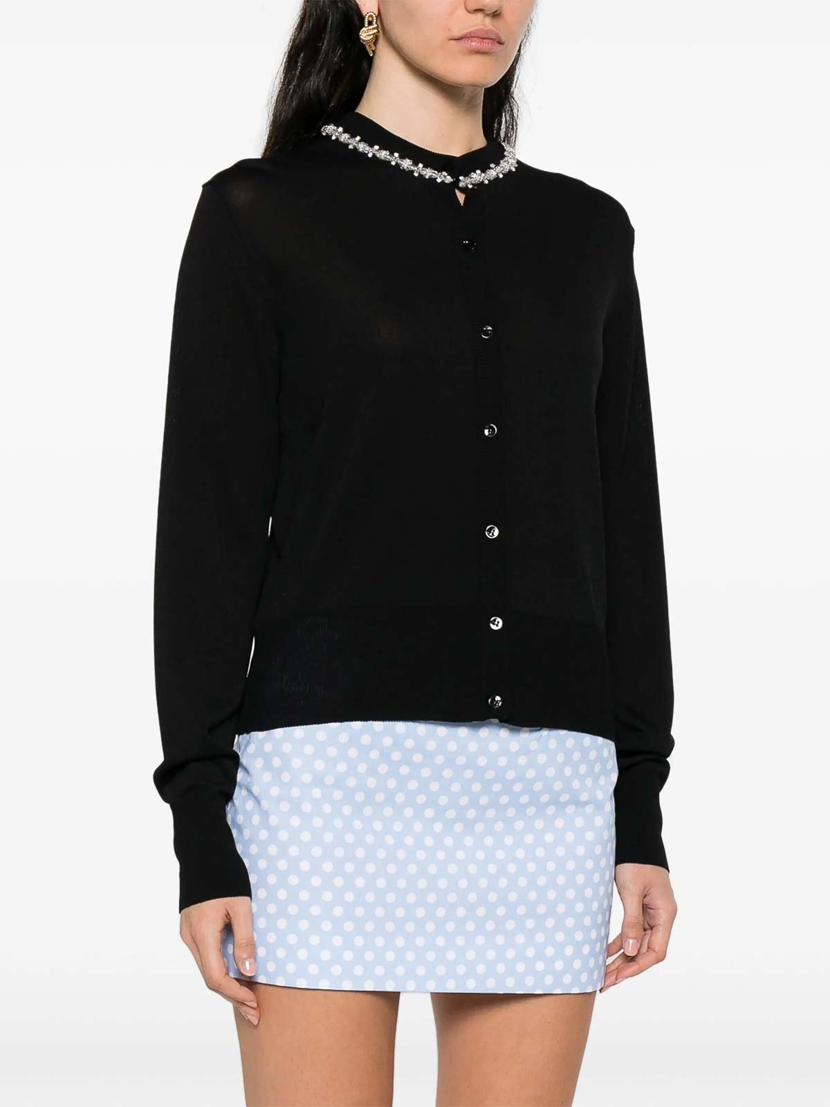 Ermanno Firenze Cardigan In Black