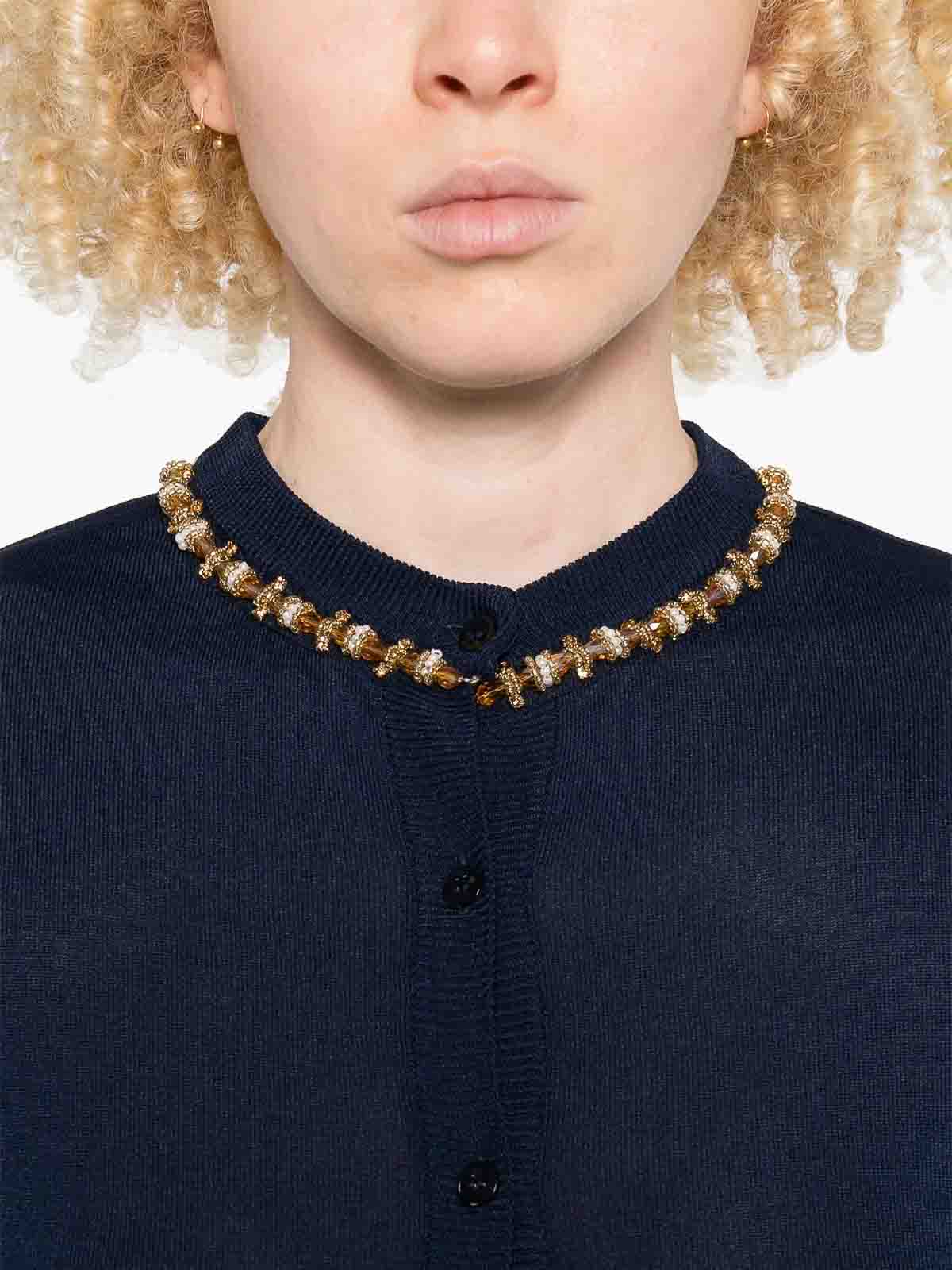 Ermanno Firenze Cardigan In Blue