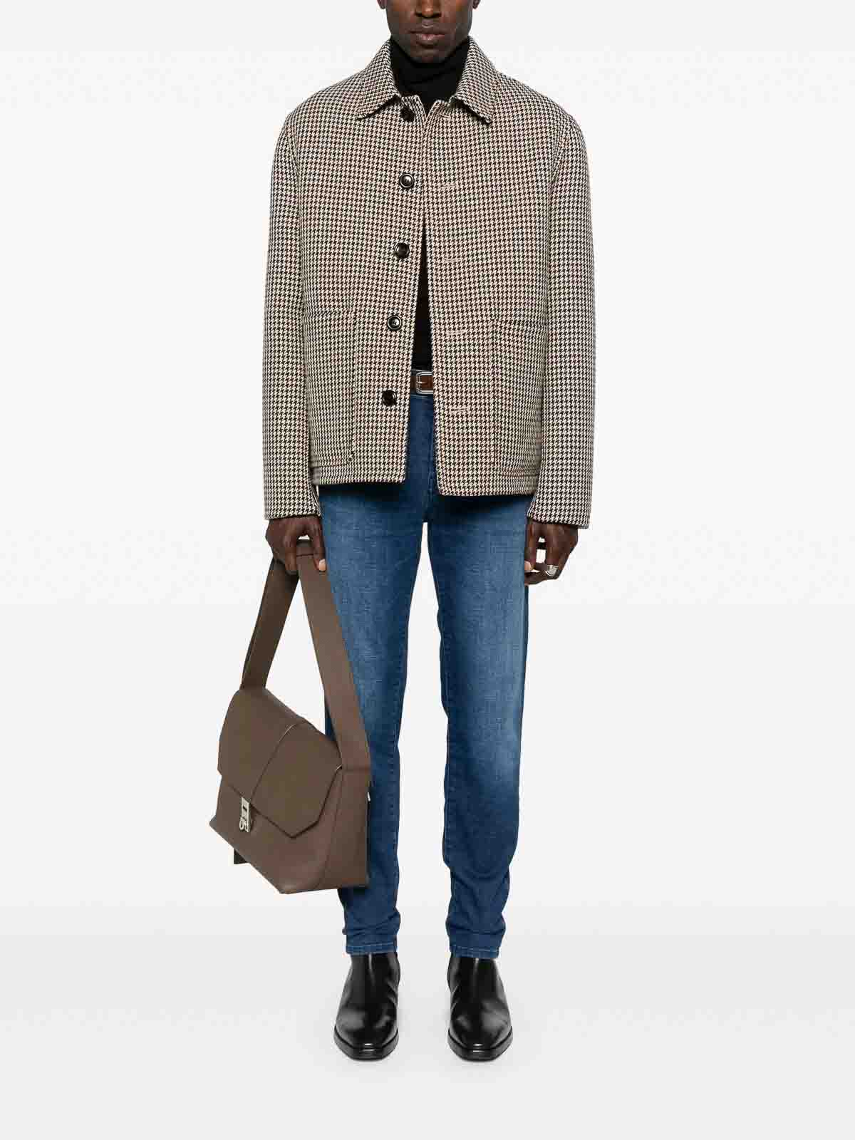 Jacob Cohen Slim Fit Nick Vintage Pants In Blue