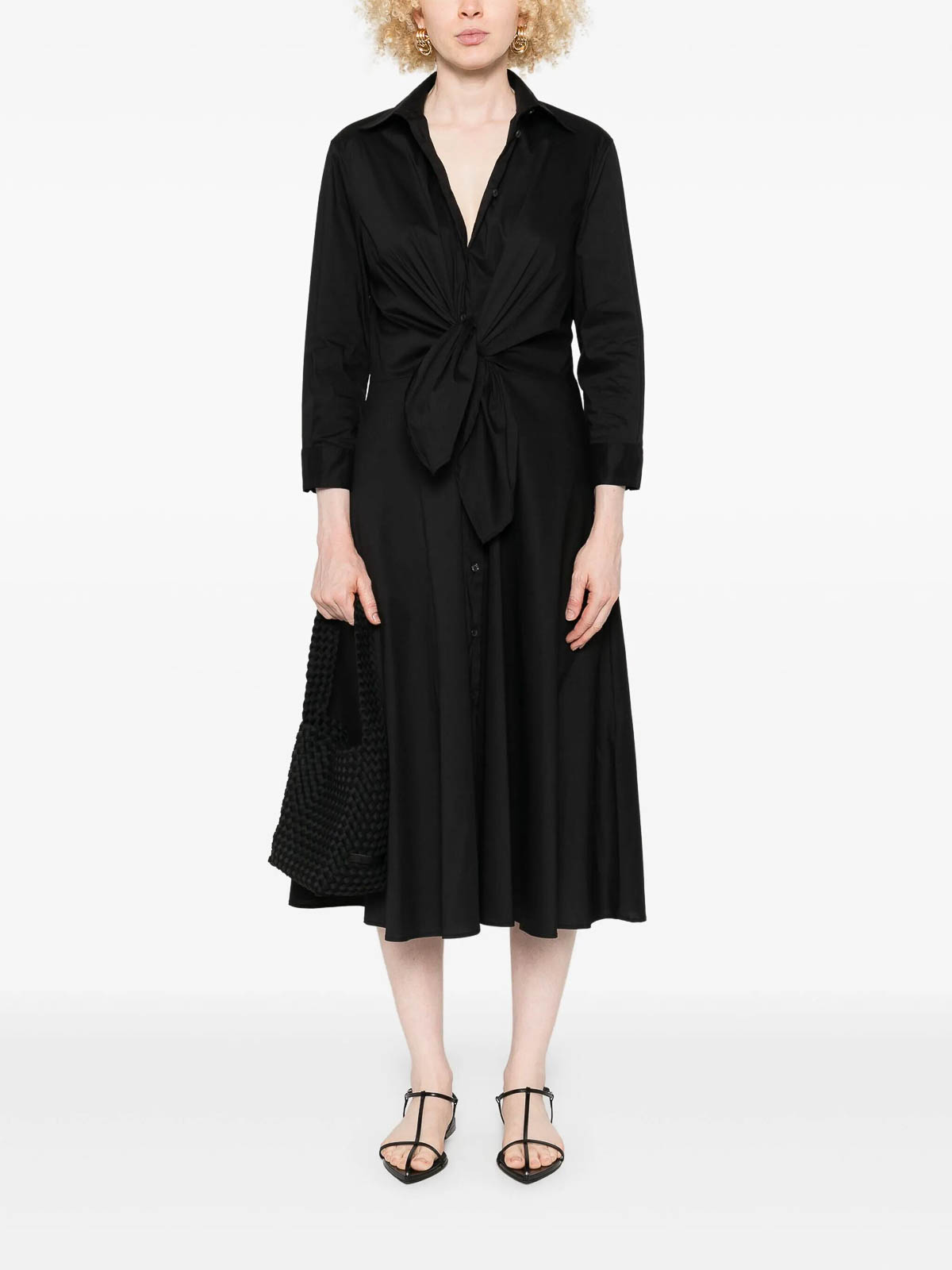 ワンピース LIVIANA CONTI Woman Dress Black L5SK63 Y69-0 Liviana Conti Dress - Black - Women | L5SK63Y69 | thebs.com