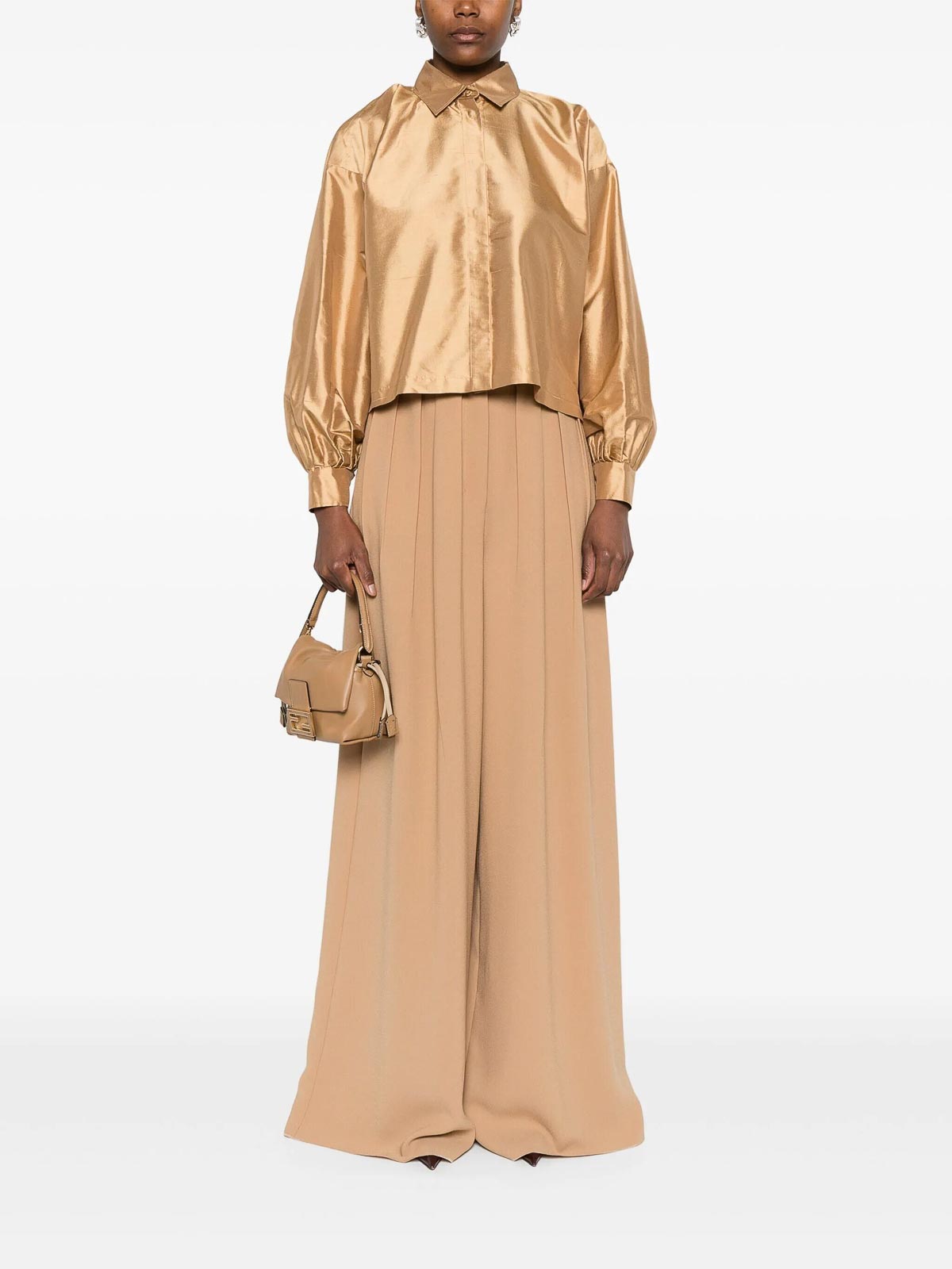 Max Mara Casual Pants In Orange