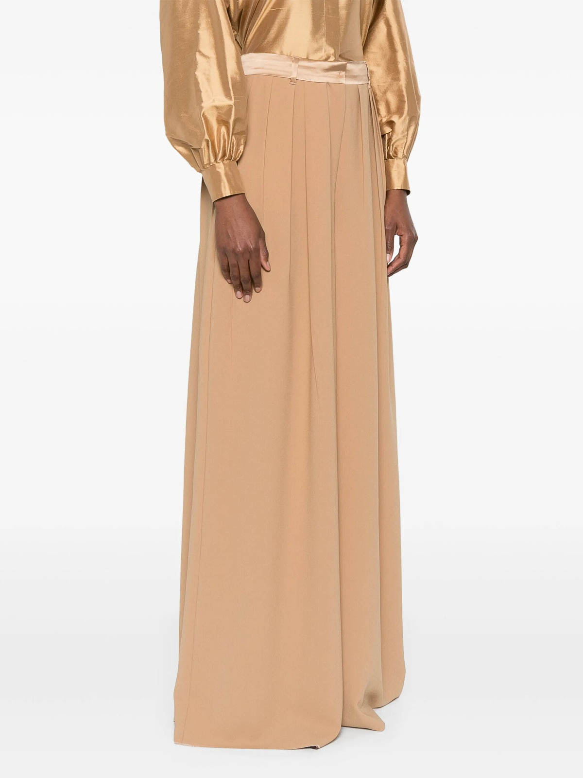 Max Mara Casual Pants In Orange