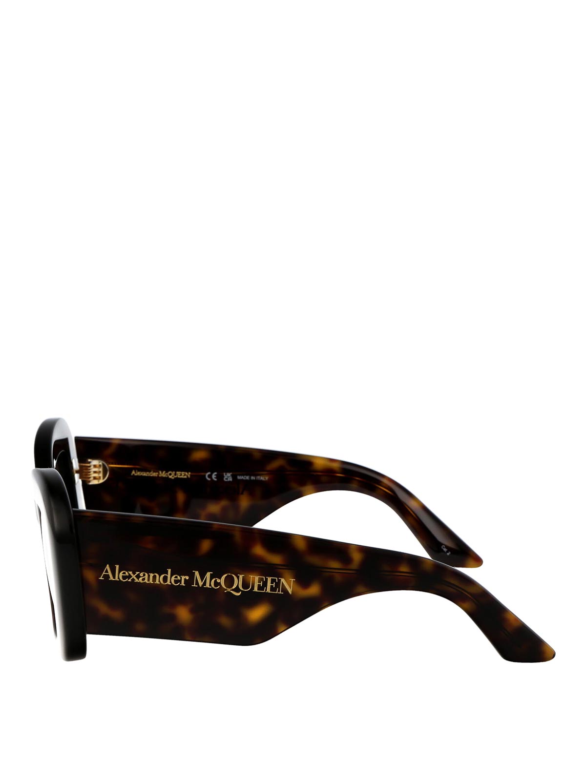 サングラス ALEXANDER MCQUEEN Woman Sunglasses Brown AM0434S 002 Alexander Mcqueen Sunglasses - Brown - Women | AM0434S002