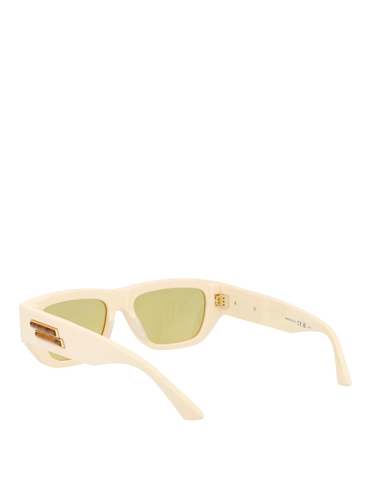 サングラス BOTTEGA VENETA Woman Sunglasses White BV1252S 003 BOTTEGA VENETA BV1252S/003 - Sunglasses