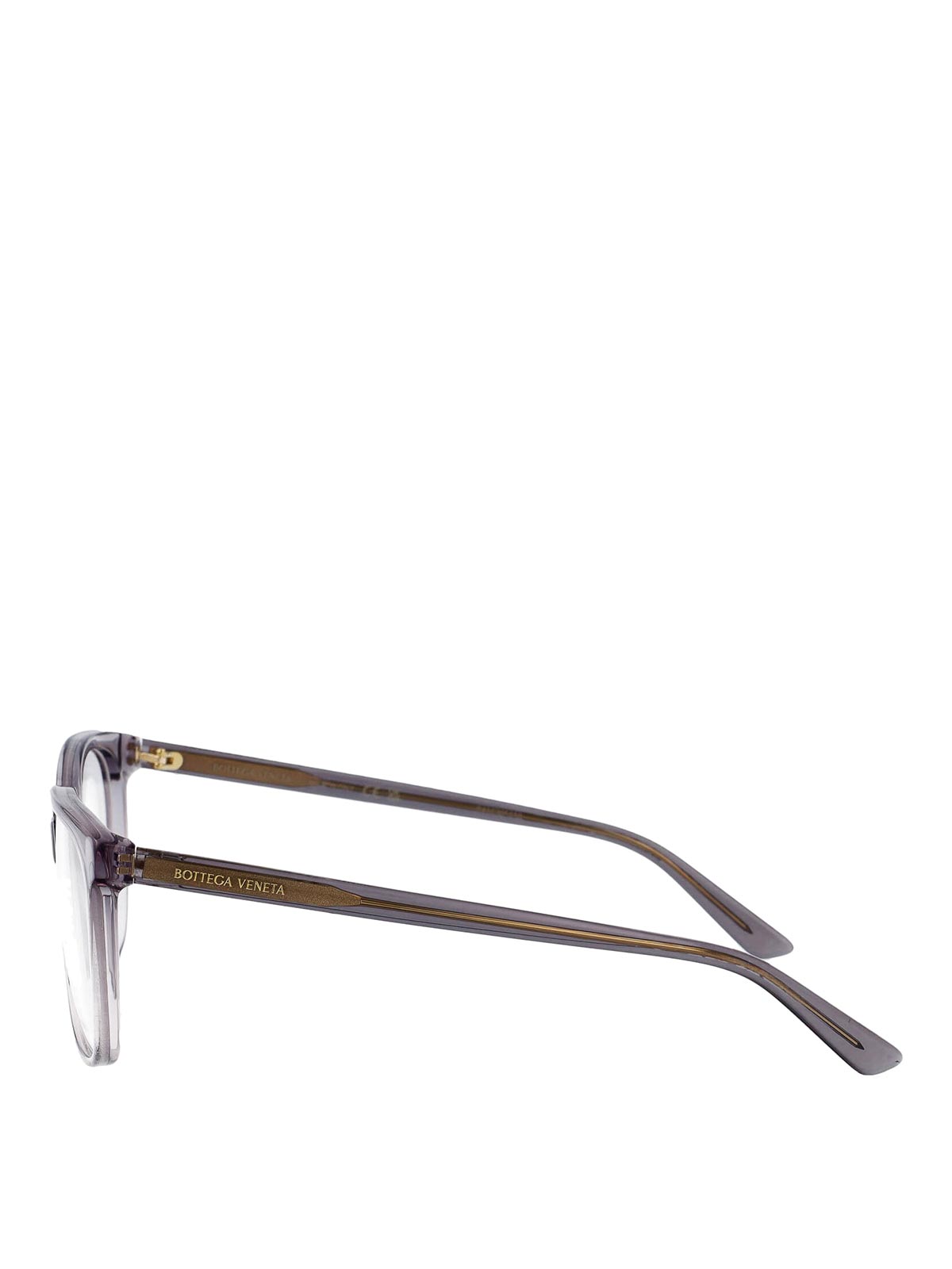 メガネ BOTTEGA VENETA Woman Optical frames Grey BV1315O 004 Bottega Veneta BV1315O 004 - Grey Eyeglasses for Woman