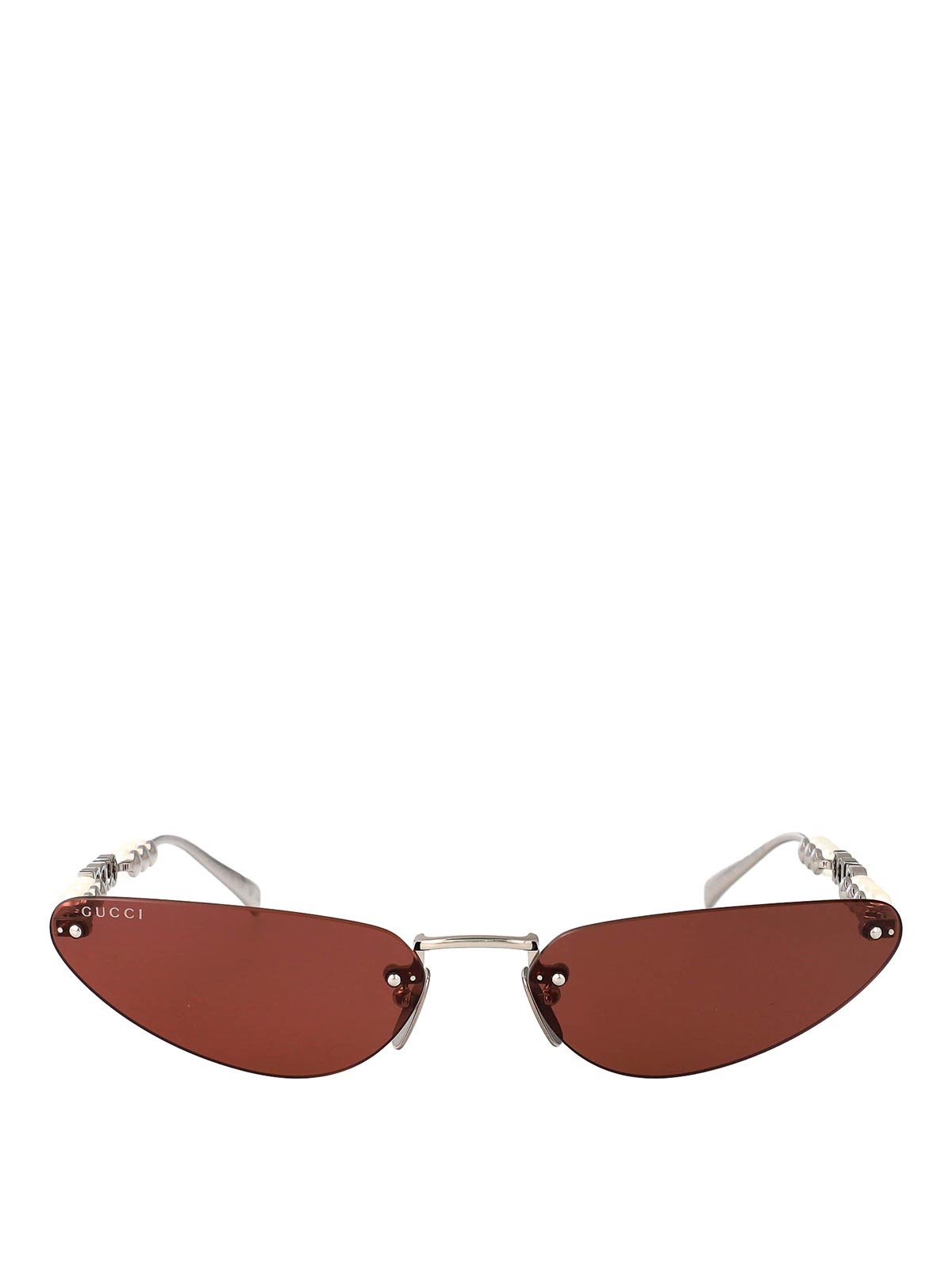 Gucci Sunglasses - Silver - Women | GG1920S002 | thebs.com
