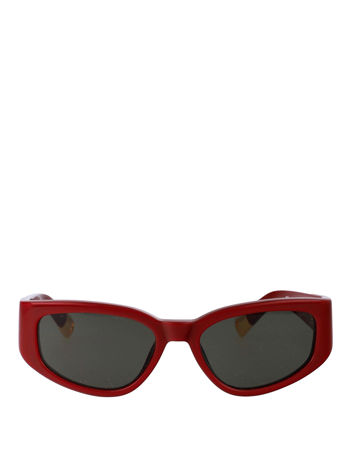 Jacquemus Lunettes De Soleil - Rouge Brun
