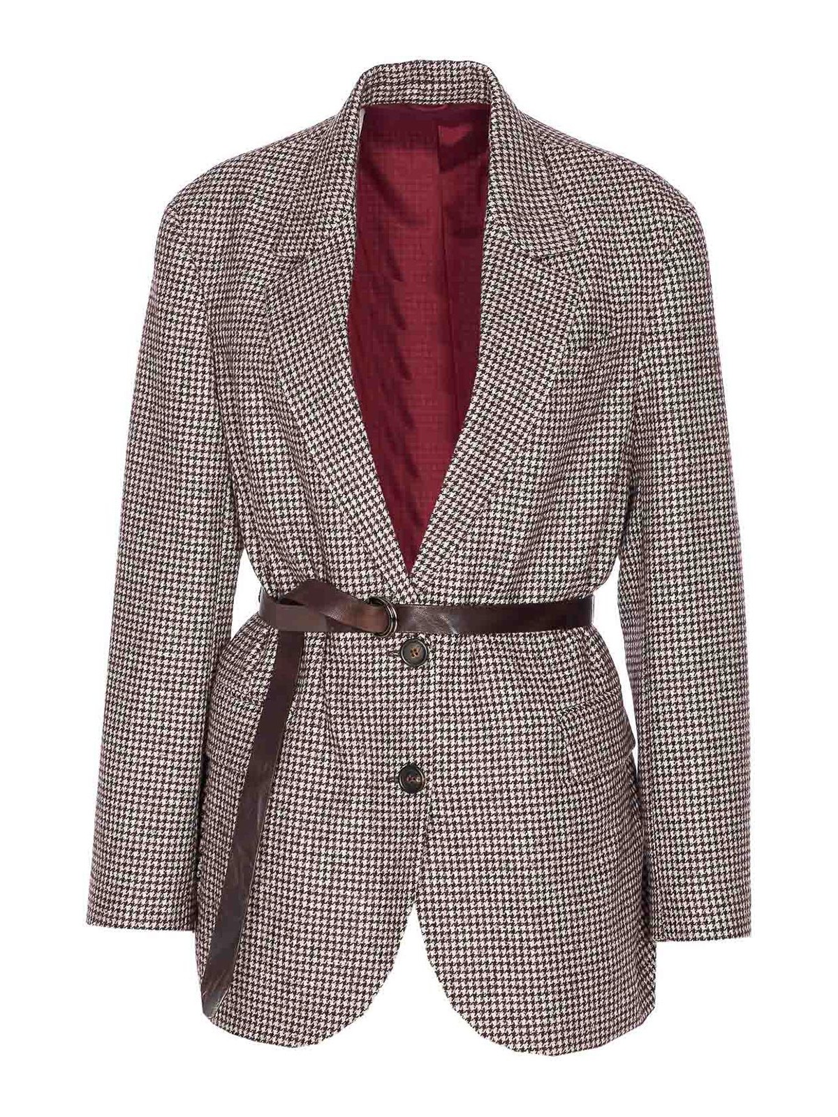 Brunello Cucinelli Jacket In Sand
