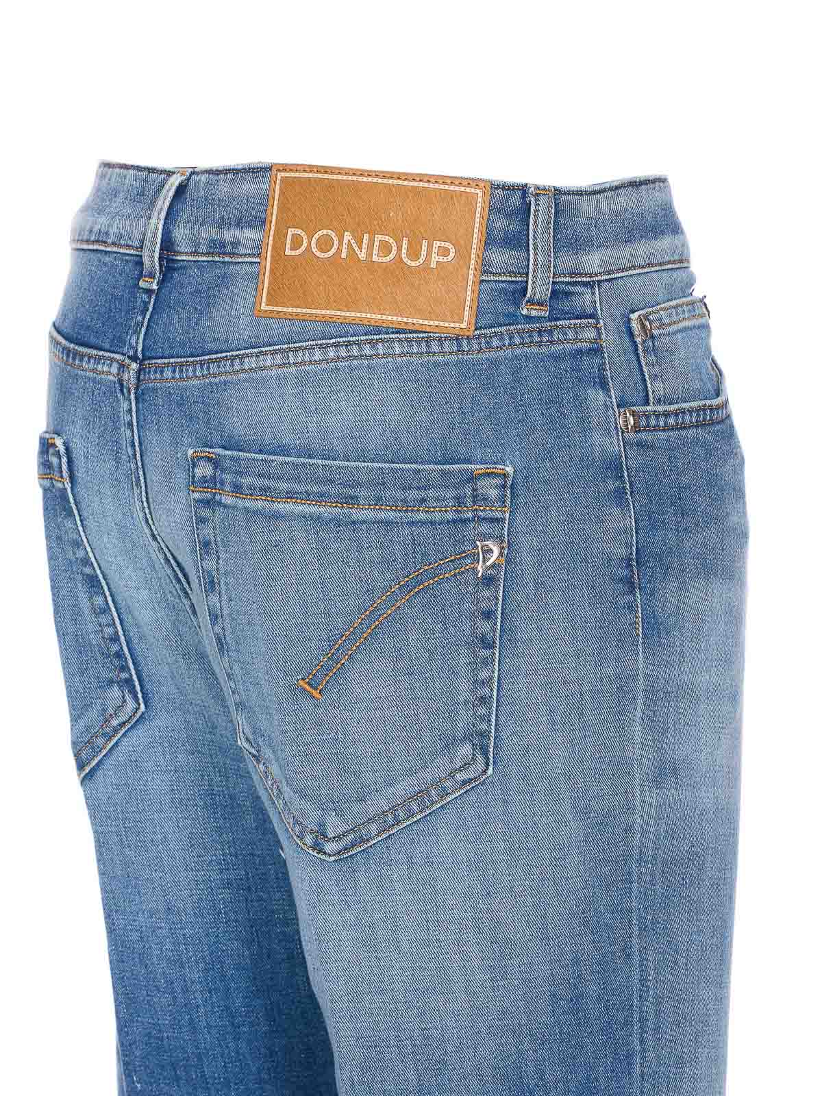 Dondup High-rise Vintage-style Denim Jeans In Blue