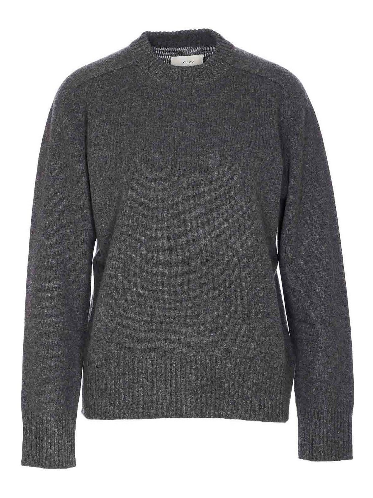 Loulou Studio Anthracite Grey Baltra Sweater In Gray