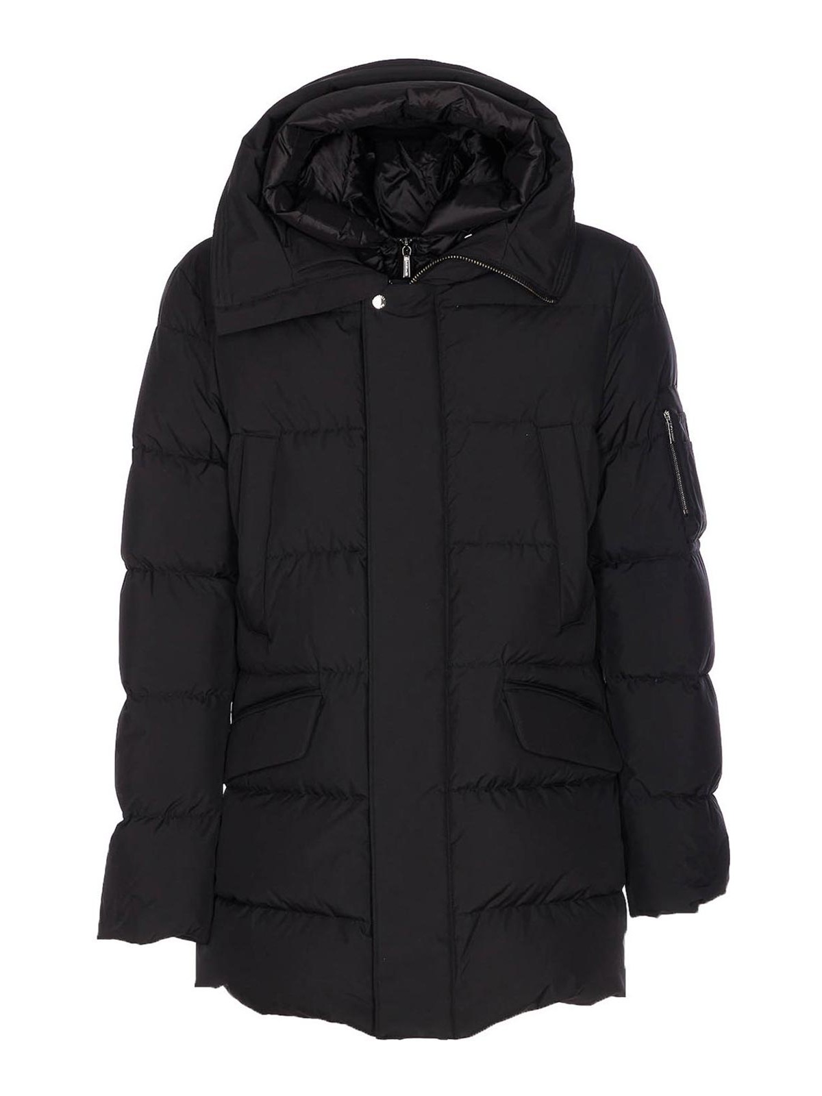 Moorer Black Davide Down Jacket In Black