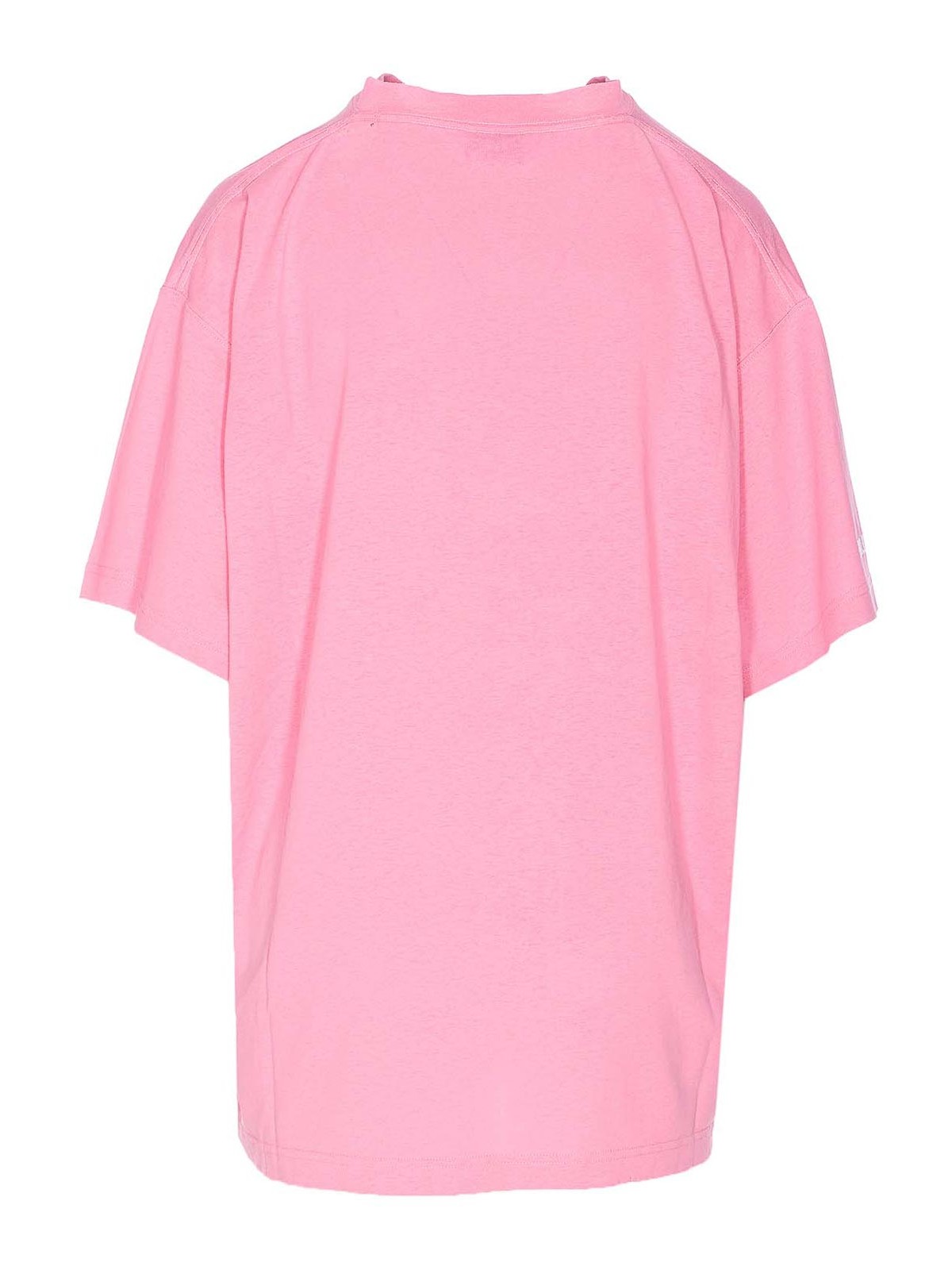 Balenciaga Vip Team Crewneck Graphic T-shirt In Nude