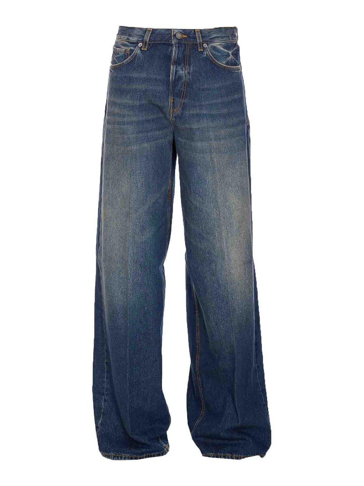 Haikure Star Authentic Dark Wash Jeans Authentic Dark Wash In Blue