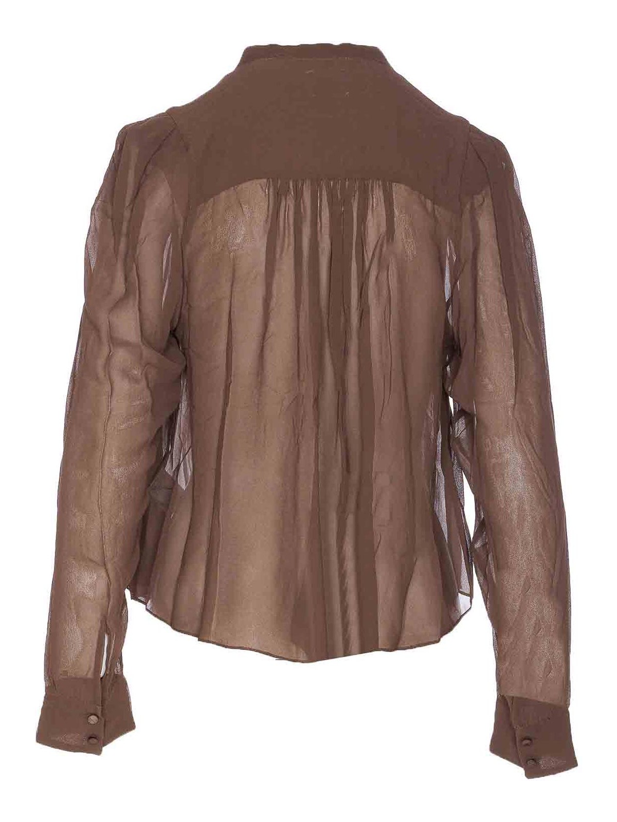 Isabel Marant Étoile Noeline Shirt In Brown