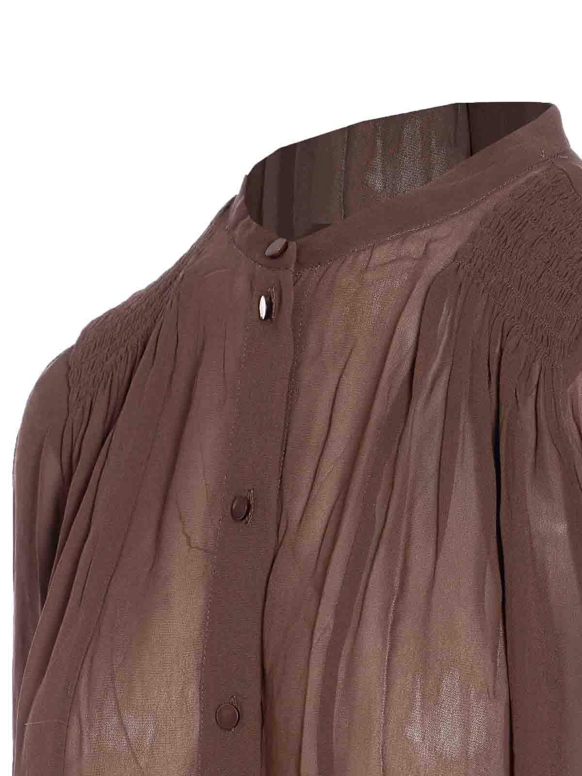 Isabel Marant Étoile Noeline Shirt In Brown
