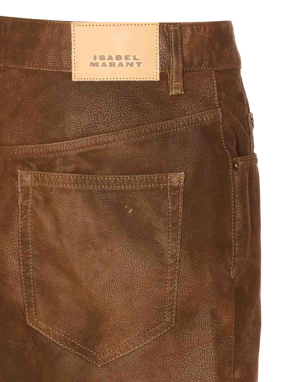 Isabel Marant Étoile Isabel Marant Etoile Women Kimmy Mini Skirt In Brown
