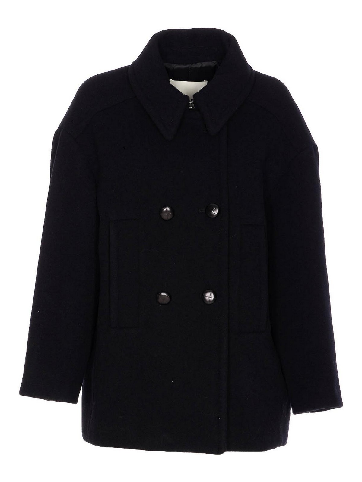Isabel Marant Étoile Fiby Coat In Black