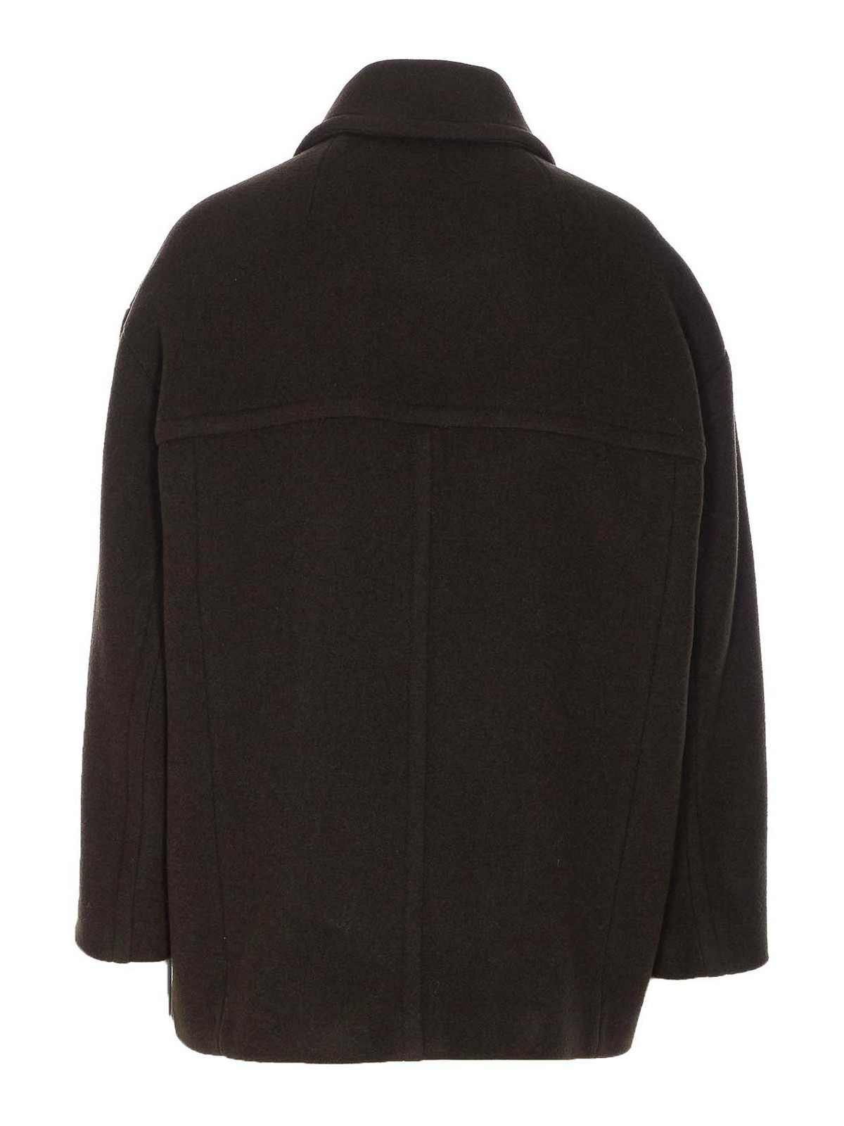 Isabel Marant Étoile Fiby Coat In Green