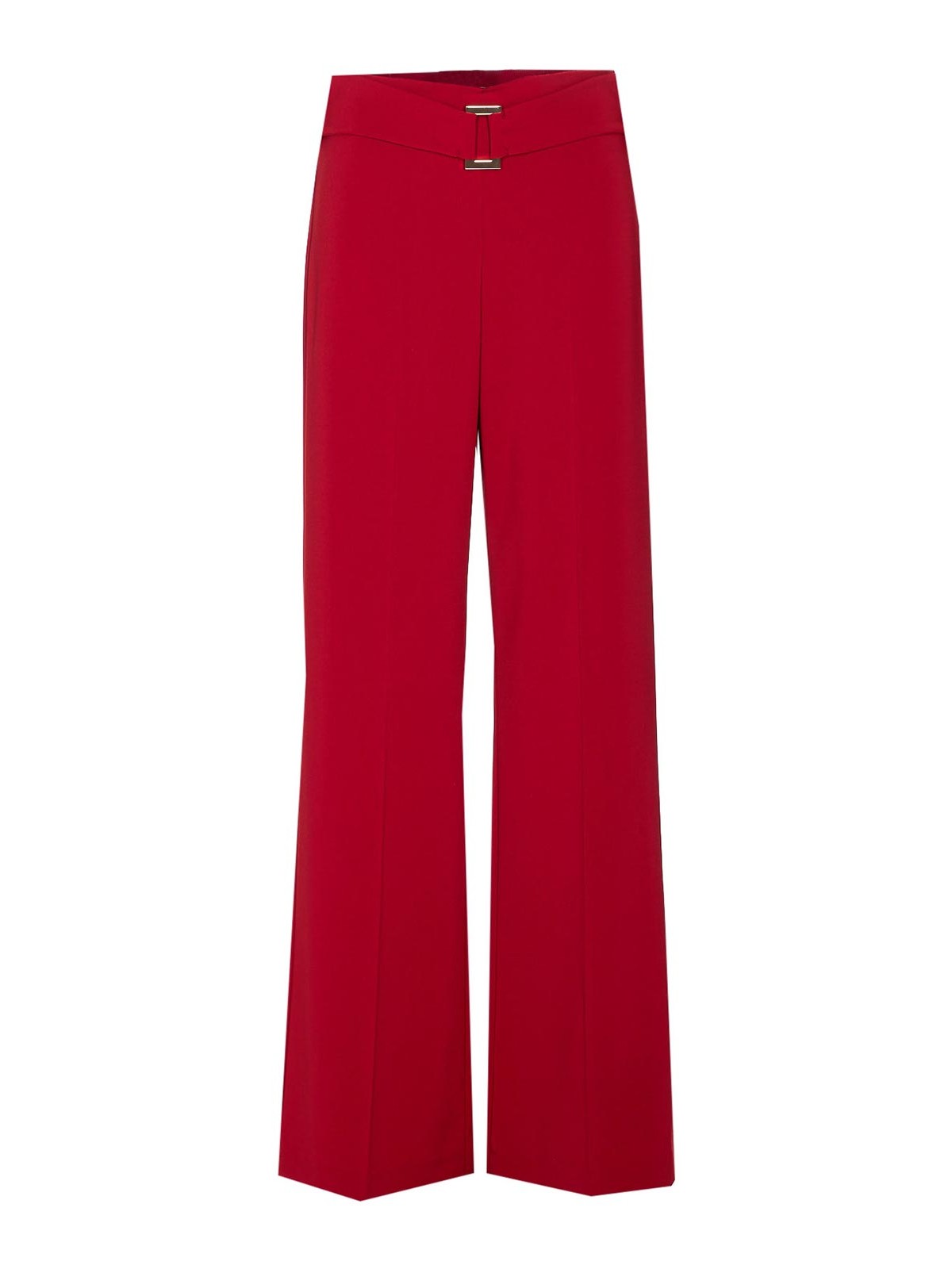 Patrizia Pepe Essential Pants In Red