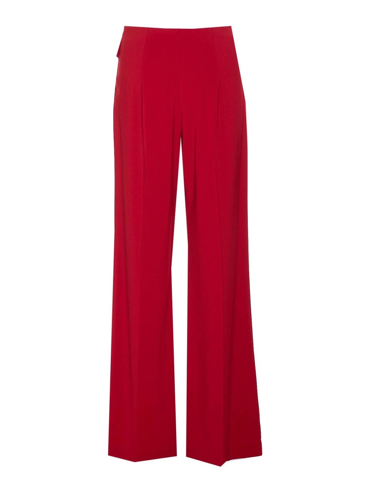 Patrizia Pepe Essential Pants In Red