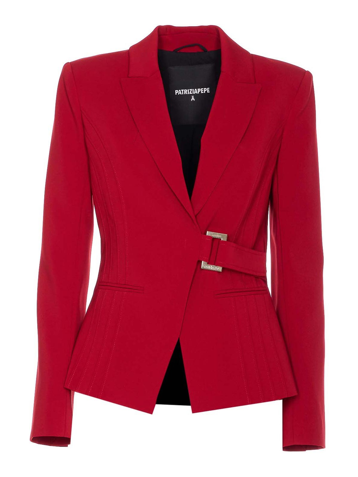Patrizia Pepe Blazer In Red
