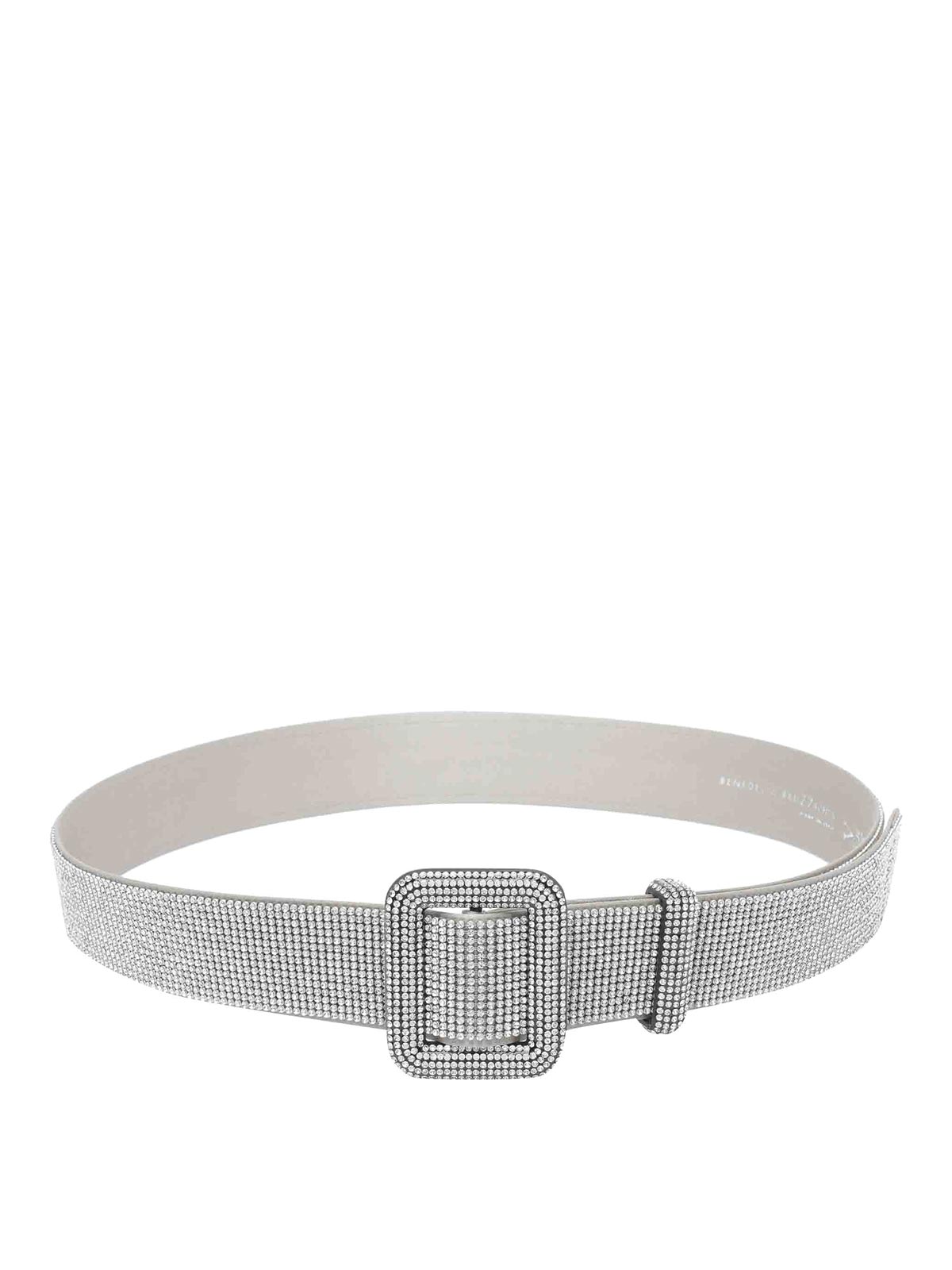 Benedetta Bruzziches Silver Venus Belt In Silver