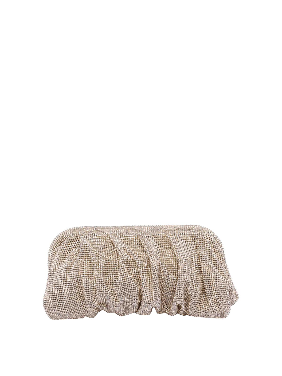 Benedetta Bruzziches Venus The Big Clutch Bag In Gold