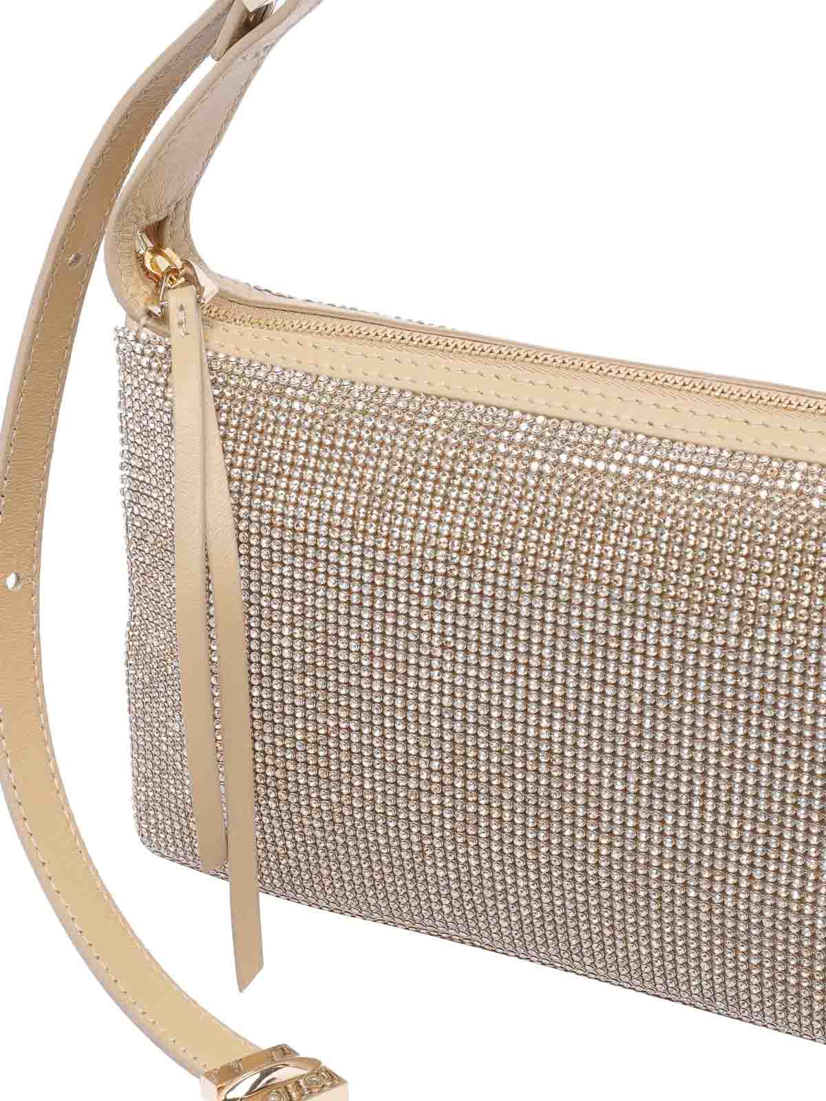Benedetta Bruzziches Women Syster Shoulder Bag In Gold