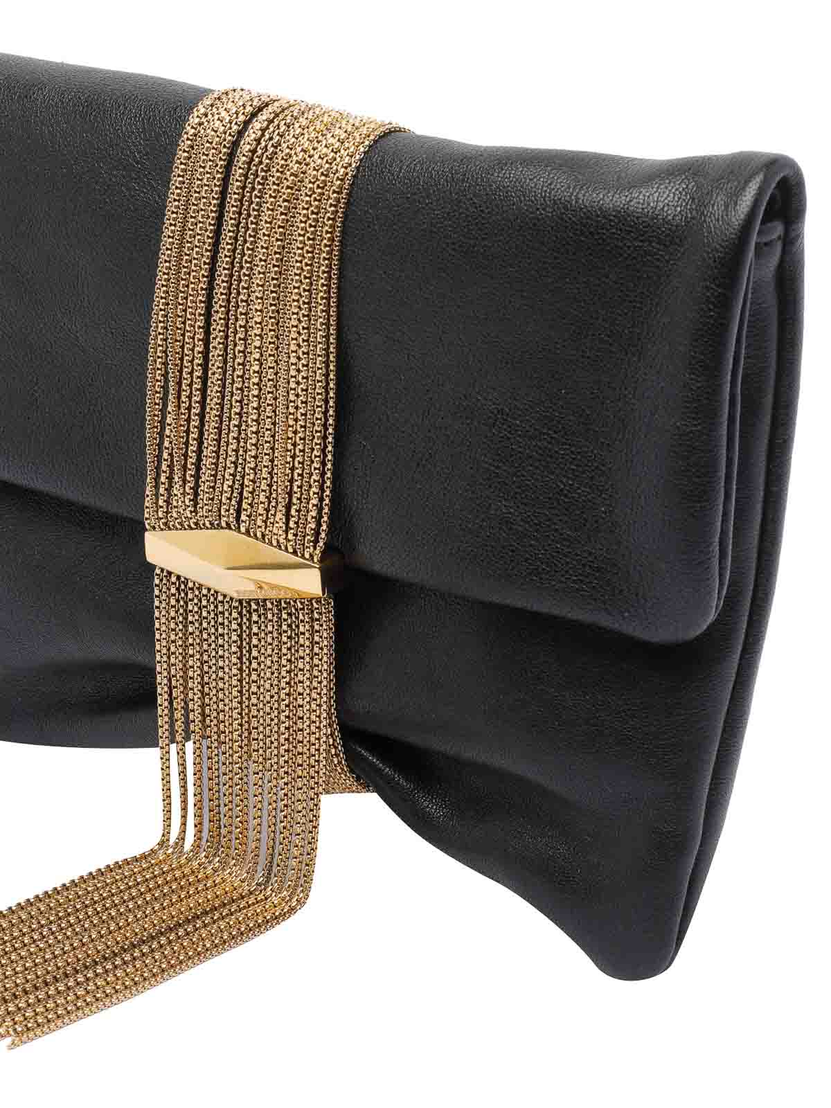 Jimmy Choo Zandra Clutch Bag In Black