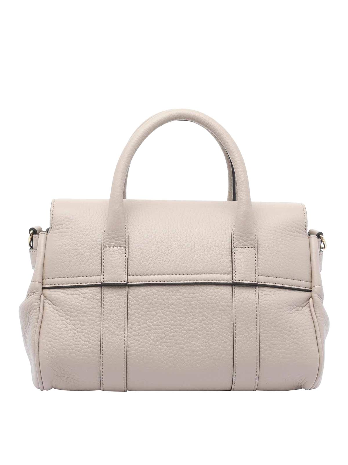 Mulberry Small Bayswater Satchel Bag In Sand