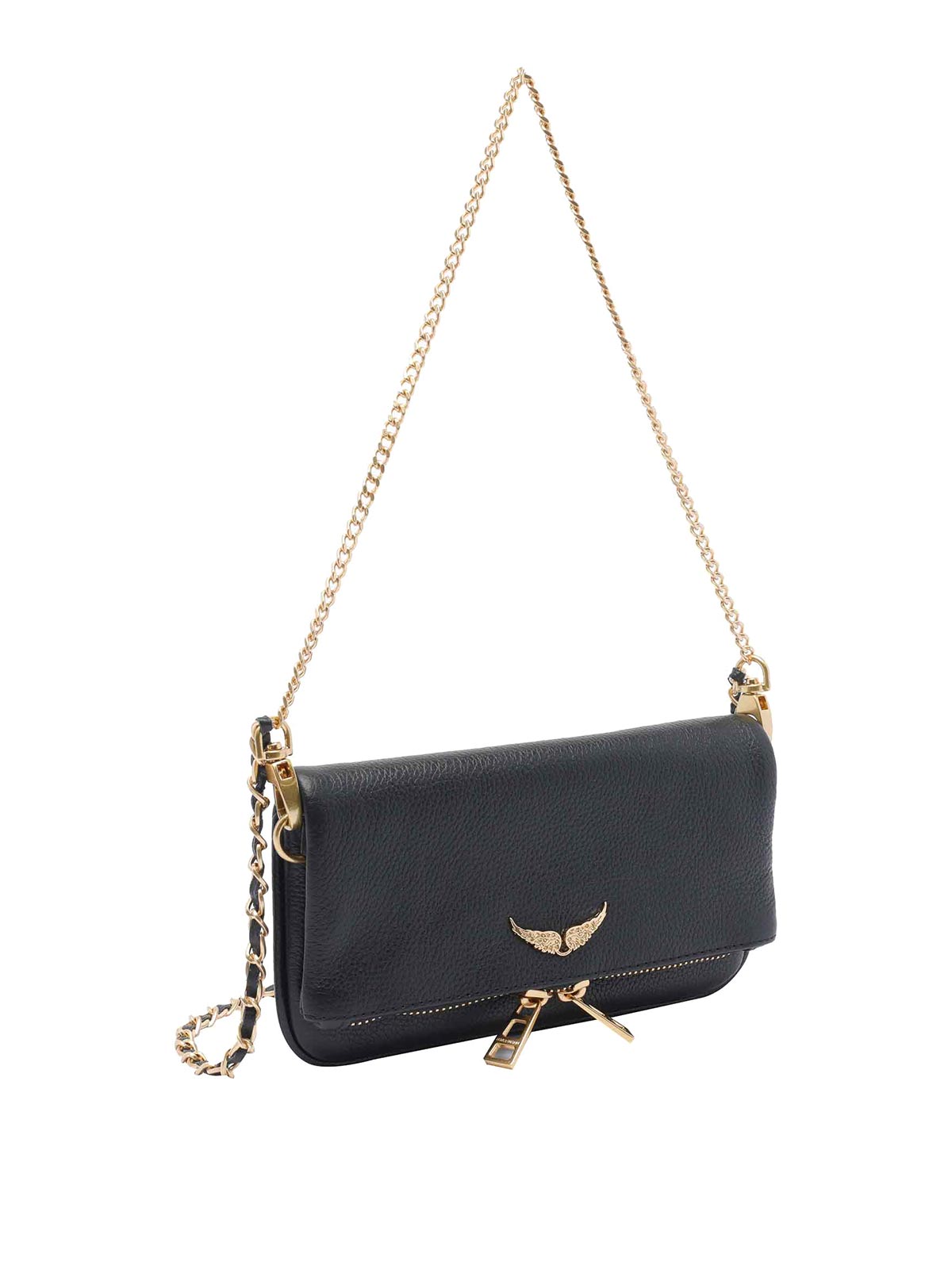 Zadig & Voltaire Nano Rock Crossbody Bag In Black