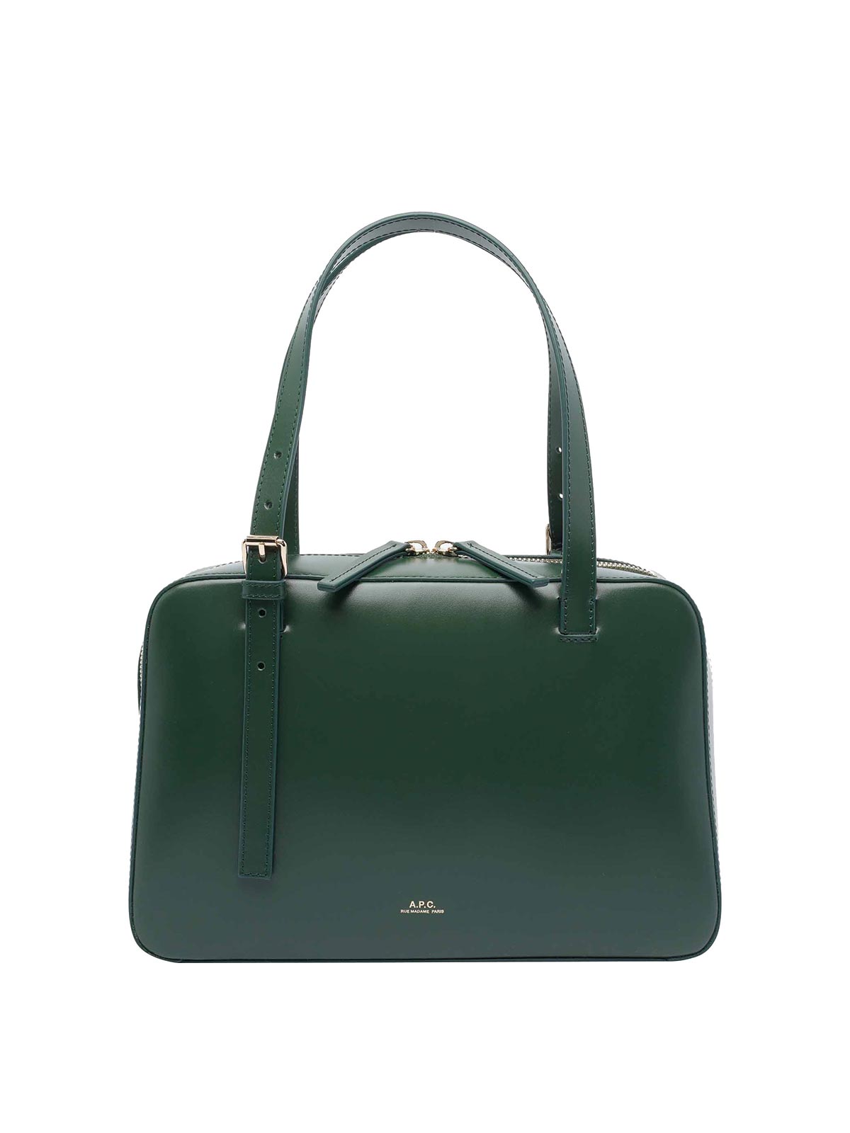 Apc A.p.c. Women Virginie Box Bag In Green