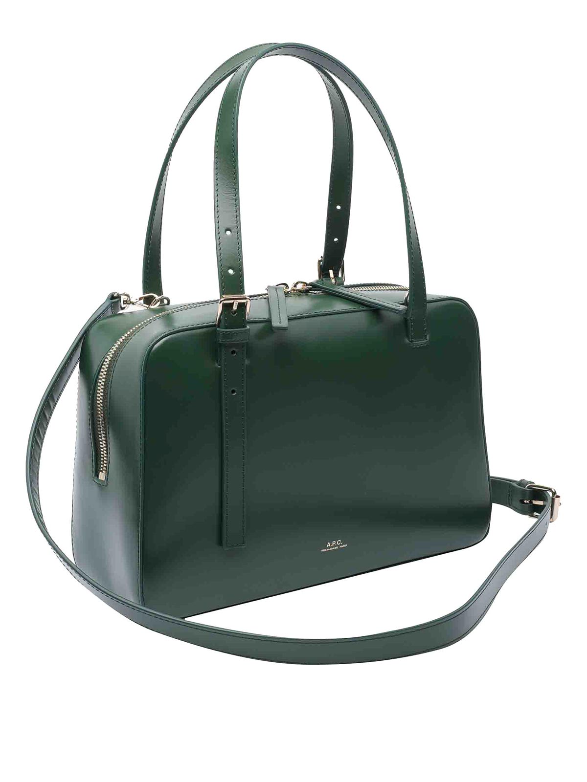Apc A.p.c. Women Virginie Box Bag In Green