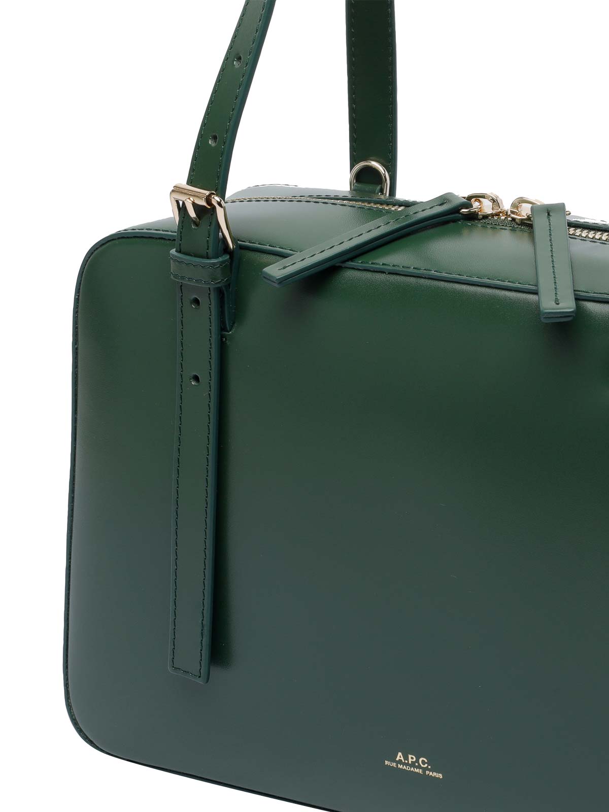 Apc A.p.c. Women Virginie Box Bag In Green