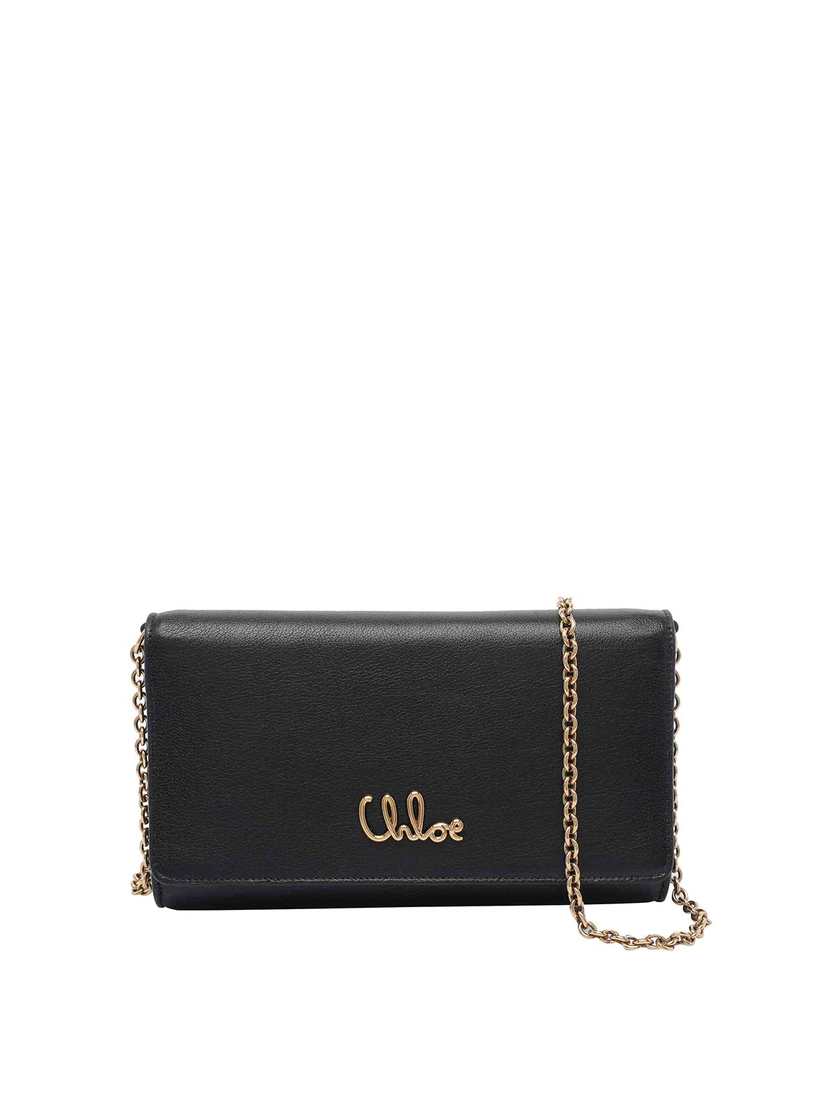 Chloé And Iconic Clutch Bags In Black