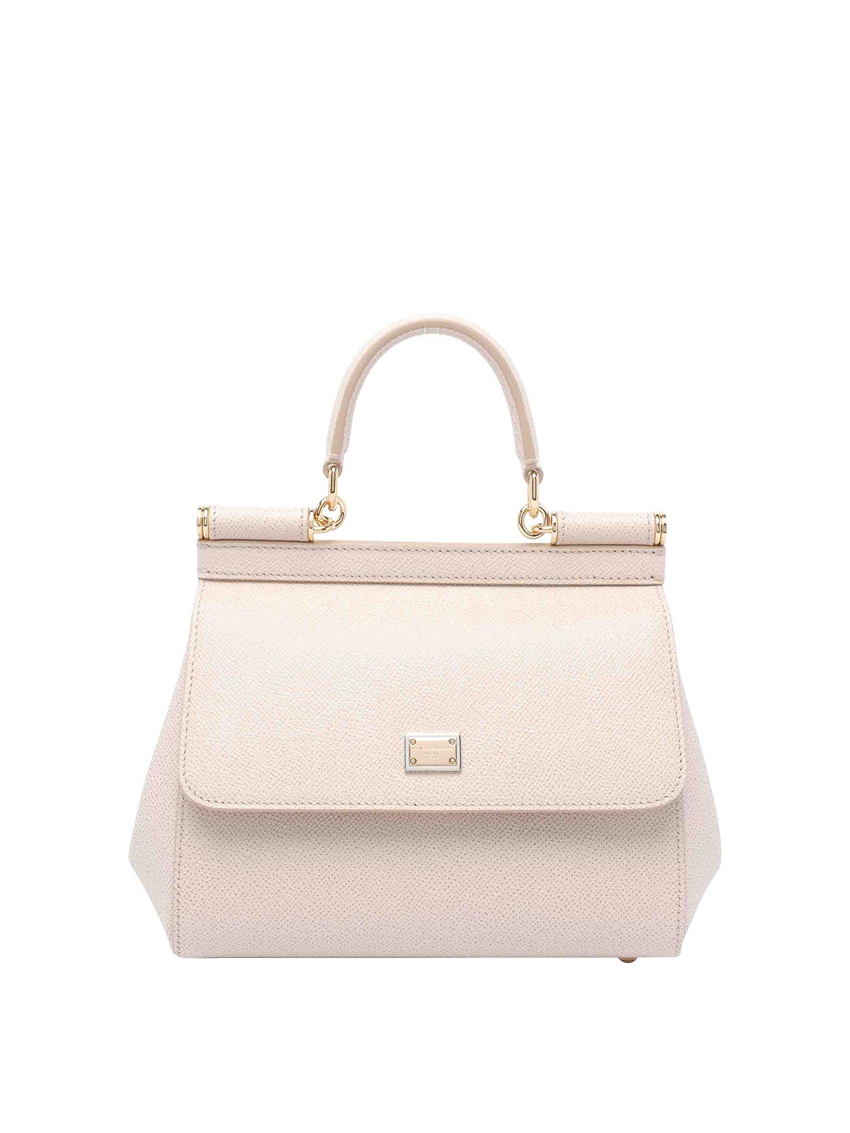Dolce & Gabbana Medium Sicily Handbag In Nude