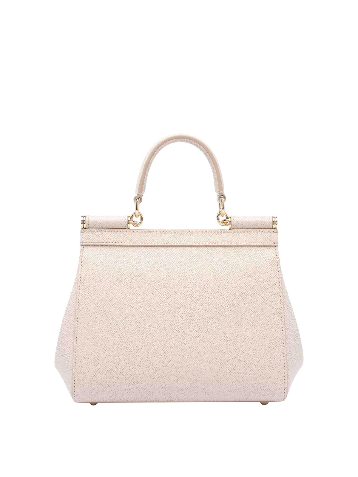 Dolce & Gabbana Medium Sicily Handbag In Nude