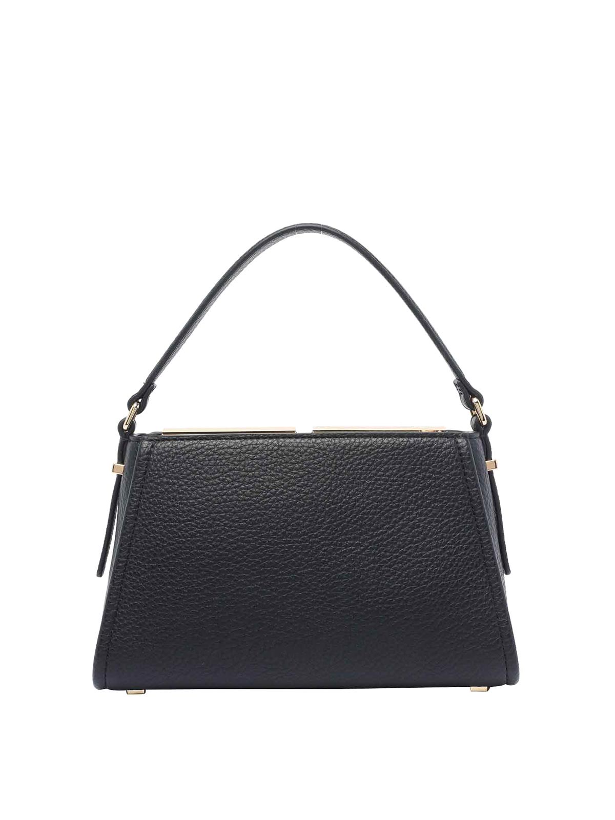 Elisabetta Franchi Logo Handbag In Black