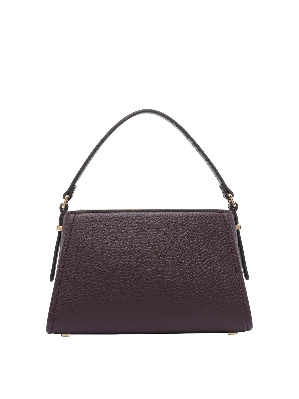 Elisabetta Franchi Logo Handbag In Brown