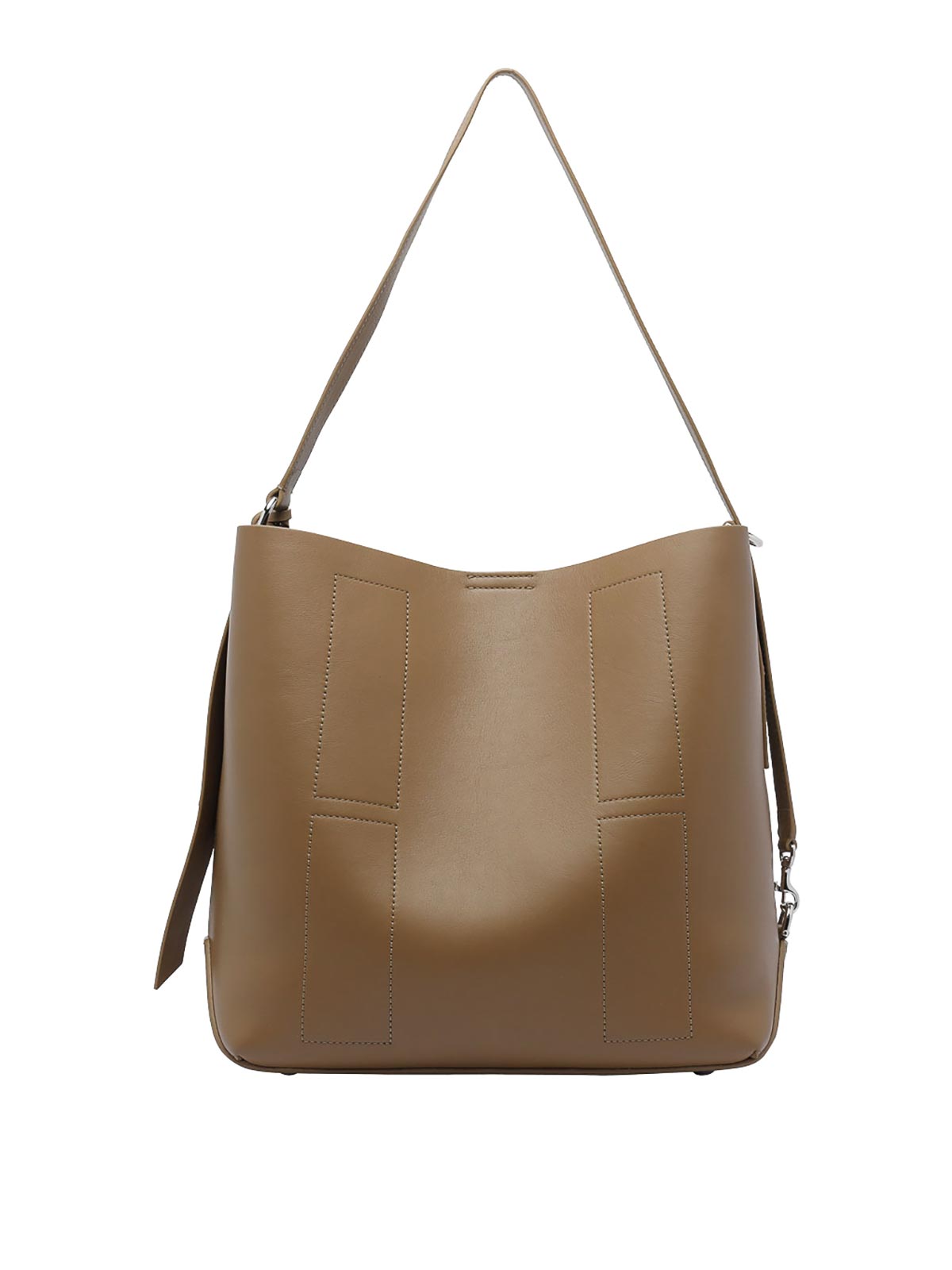 Hogan Medium  Hocket Hobo Bag In Brown