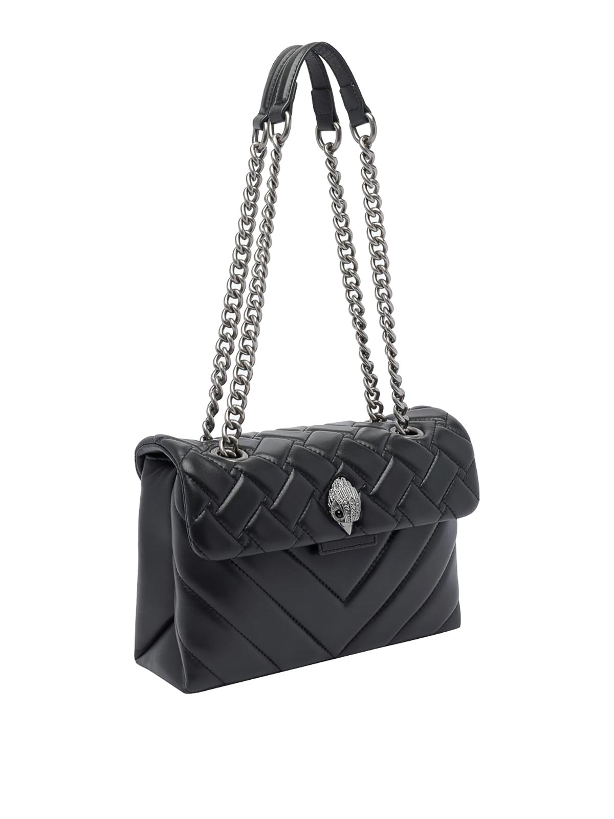 Kurt Geiger Kensington Crossbody Bag In Black