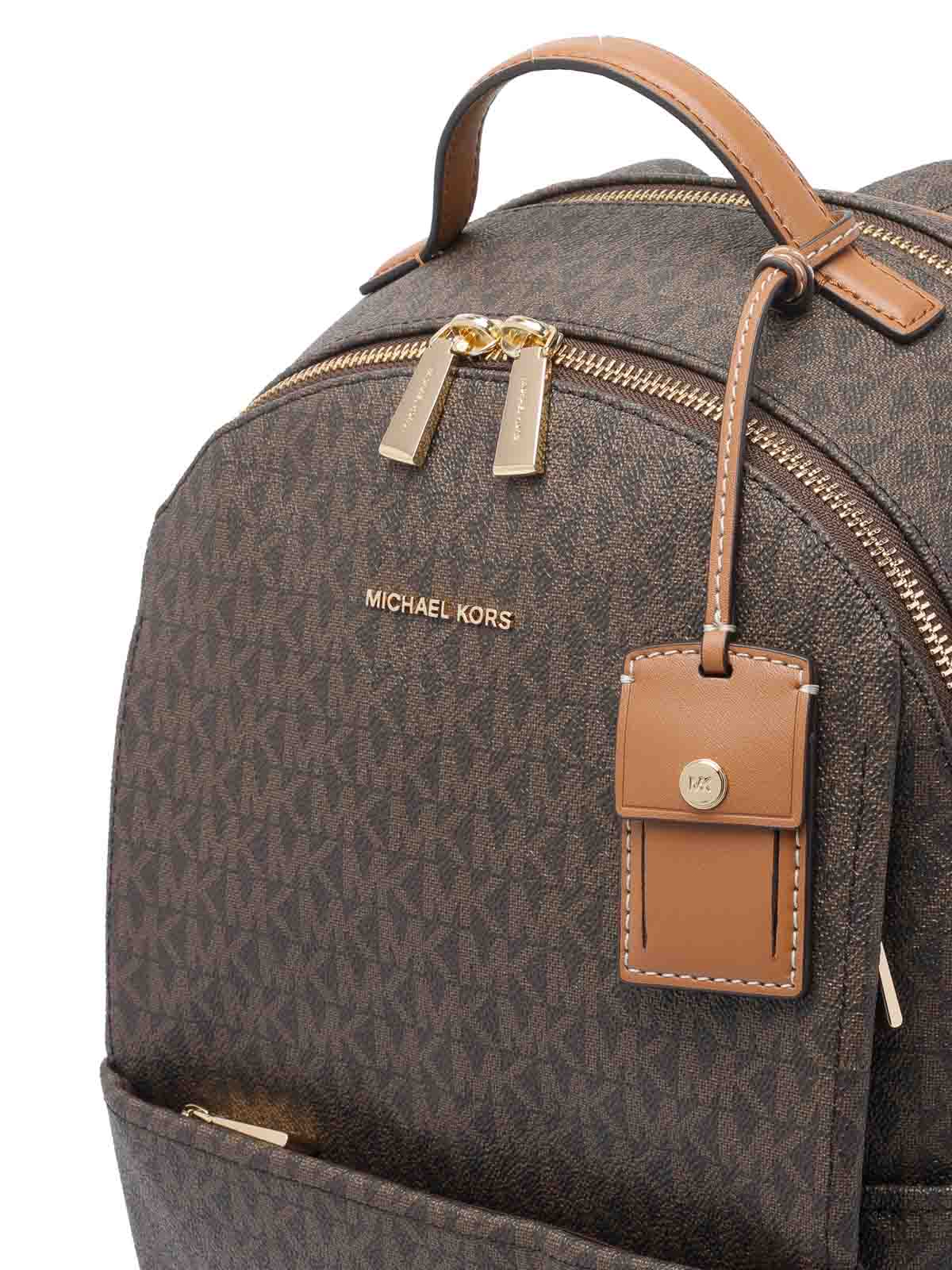 Michael Michael Kors Sable Backpack In Brown