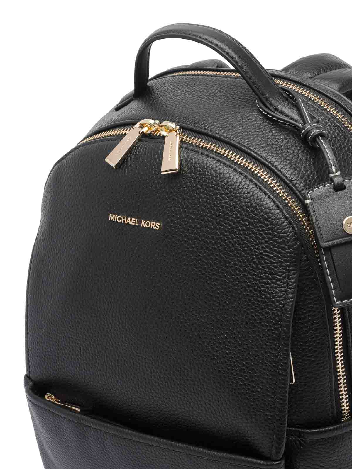 Michael Michael Kors Sable Backpack In Black
