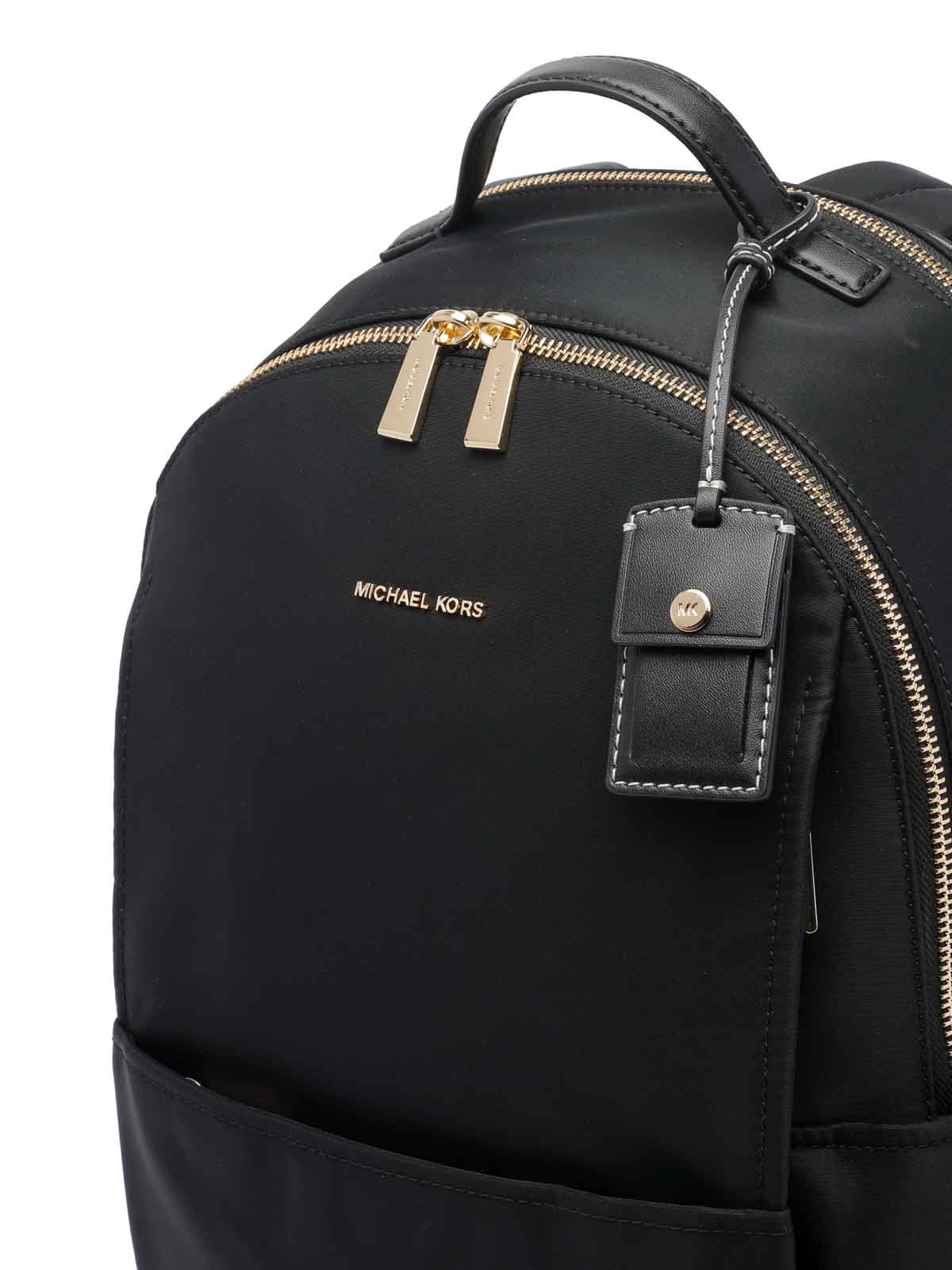 Michael Michael Kors Sable Backpack In Black