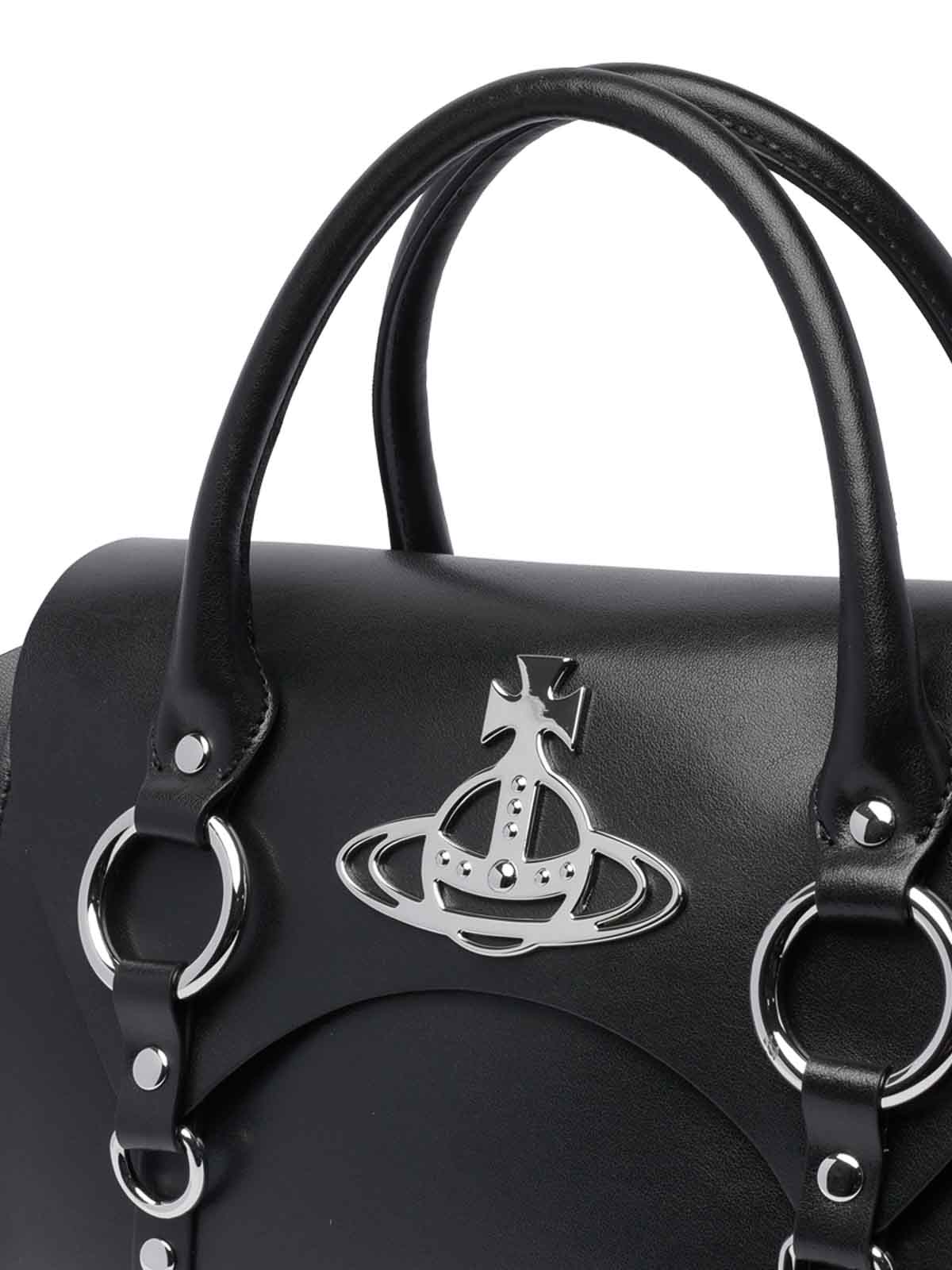 Vivienne Westwood Medium Betty Handbag - Black|47020005WL003TN401