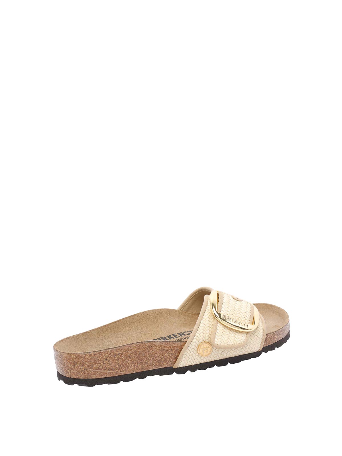 Birkenstock Madrid Big Buckle Sandals In Sand