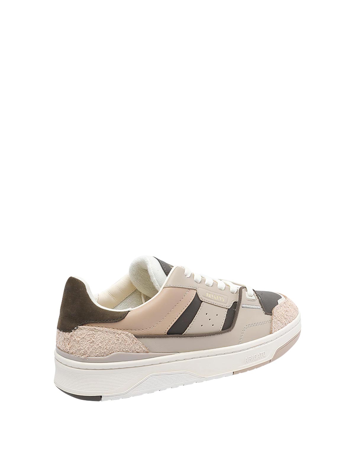 Axel Arigato Modern Low-top Sneakers With Textured Panels In Sand
