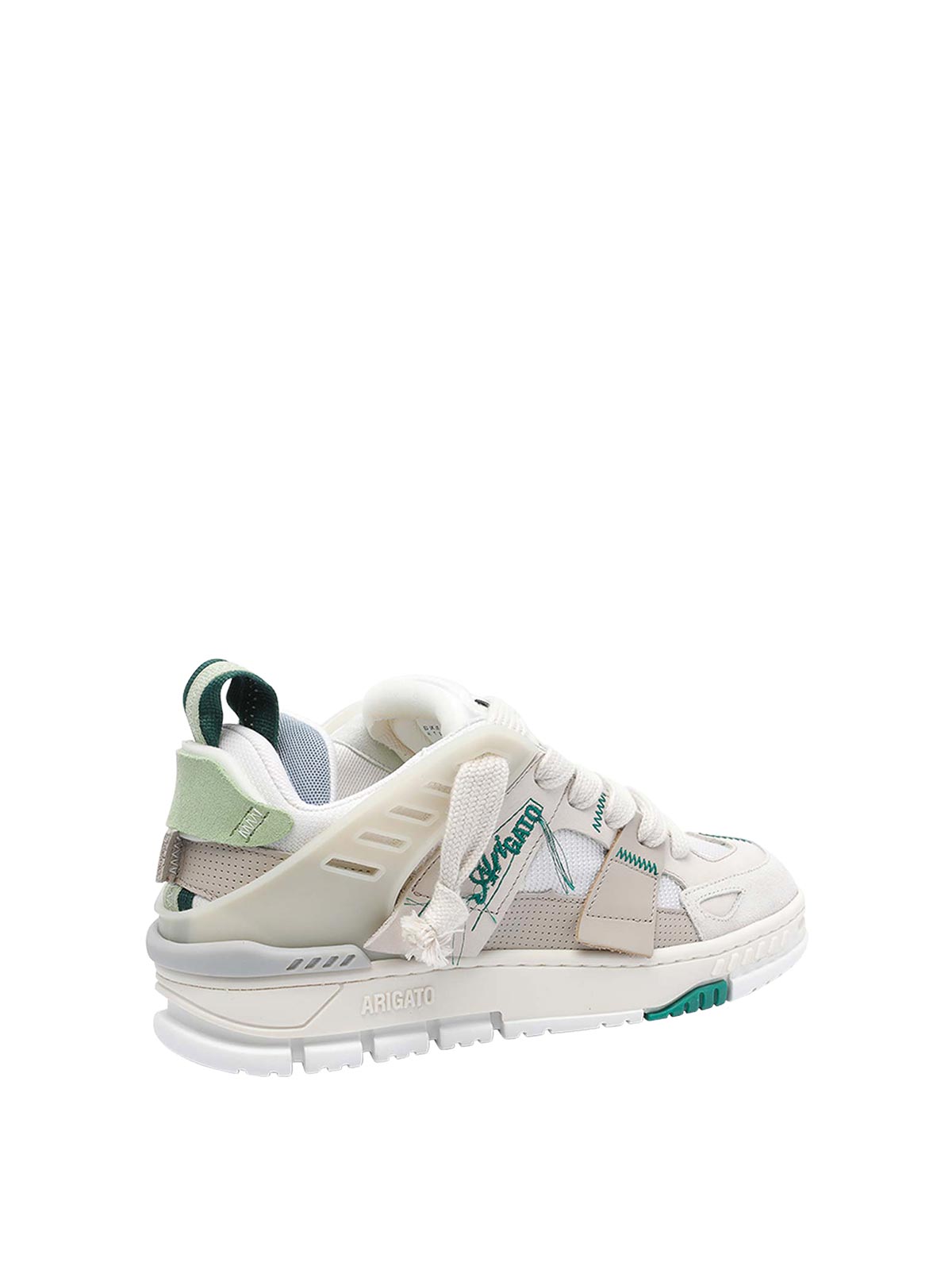 Axel Arigato Beige Suede Leather And Tech Fabric Sneakers In Sand