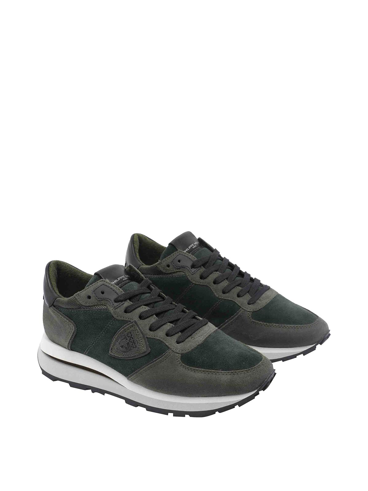 Philippe Model Tropez Haute Sneakers In Green